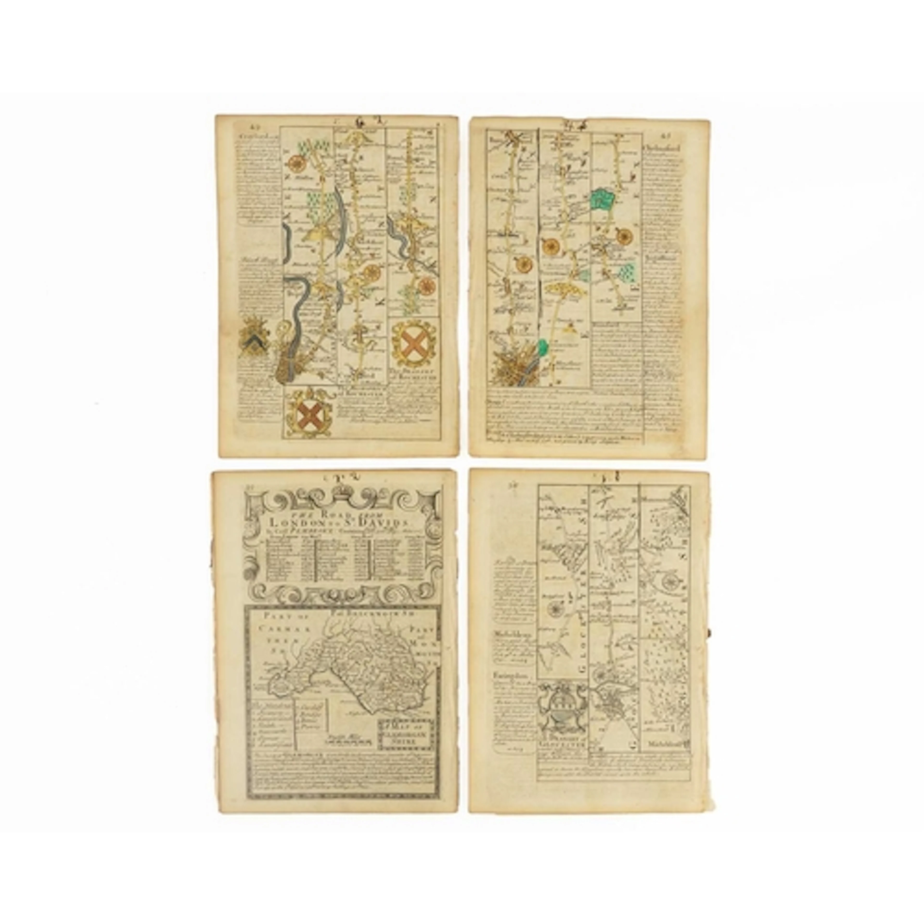 (Maps) John Owen & Emanuel Bowen Britannica Depicta (or Ogil...