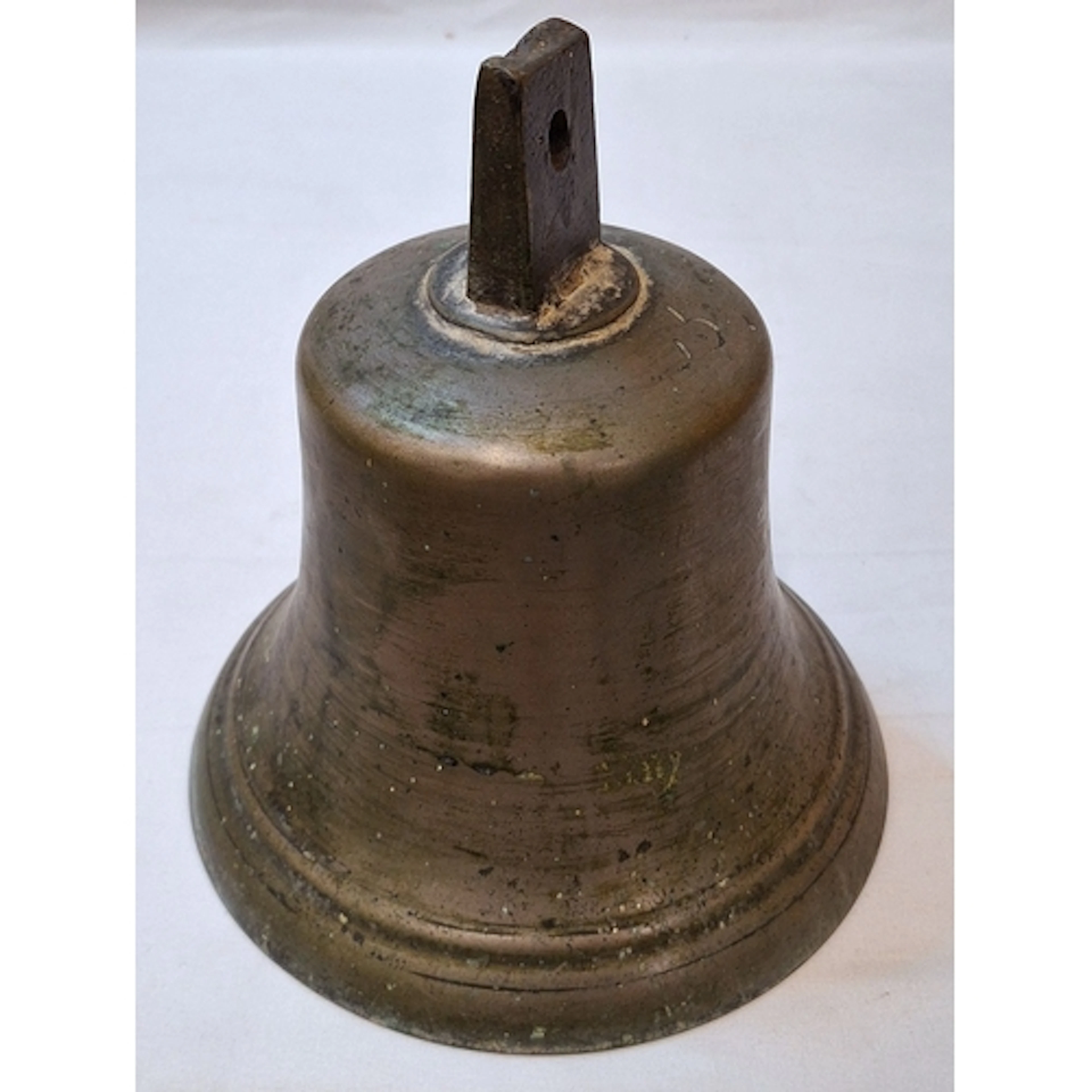 Vintage Bronze Ships Bell approx. 24cm H