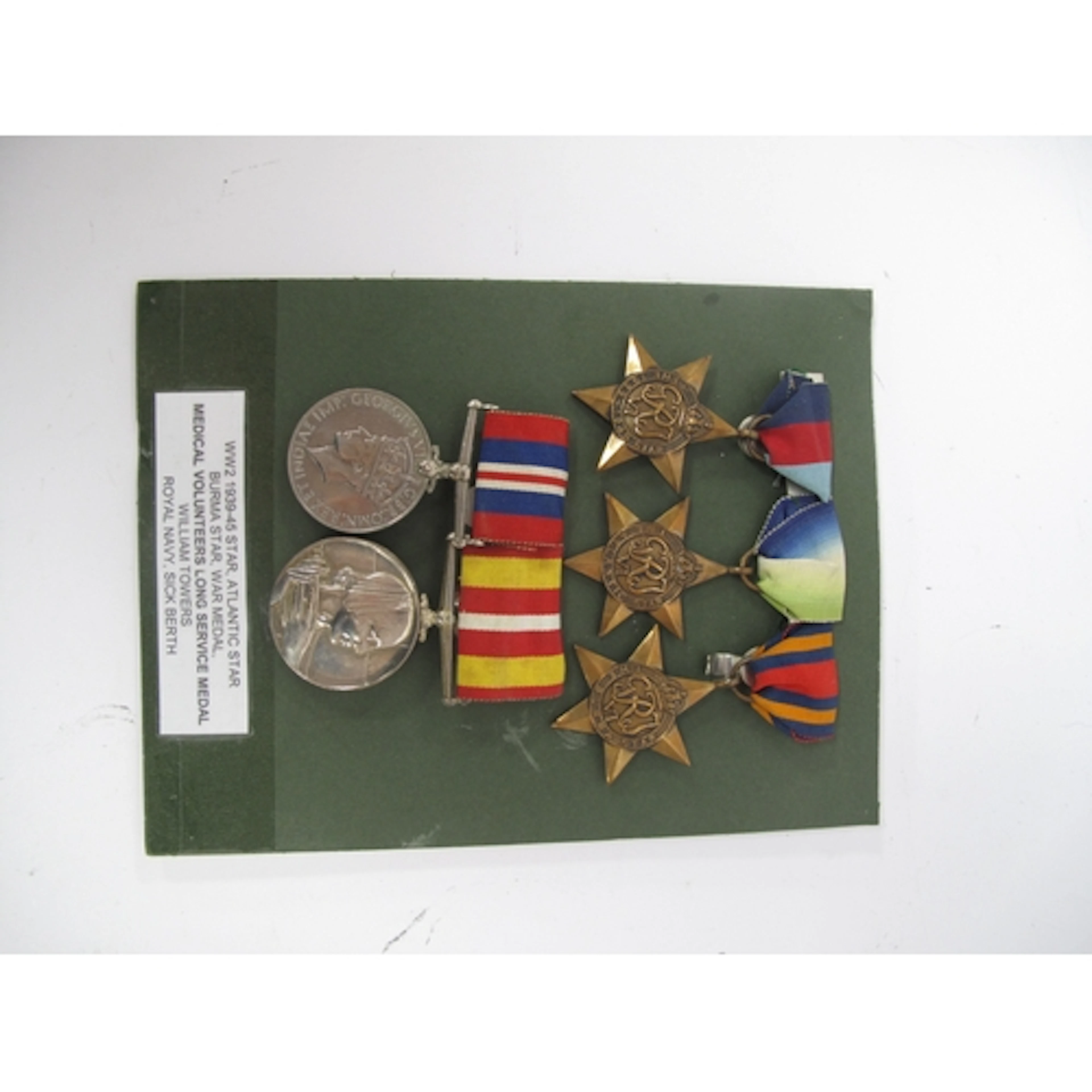 WWII British Medal Group, comprising 1939-45 Star, Atlantic ...