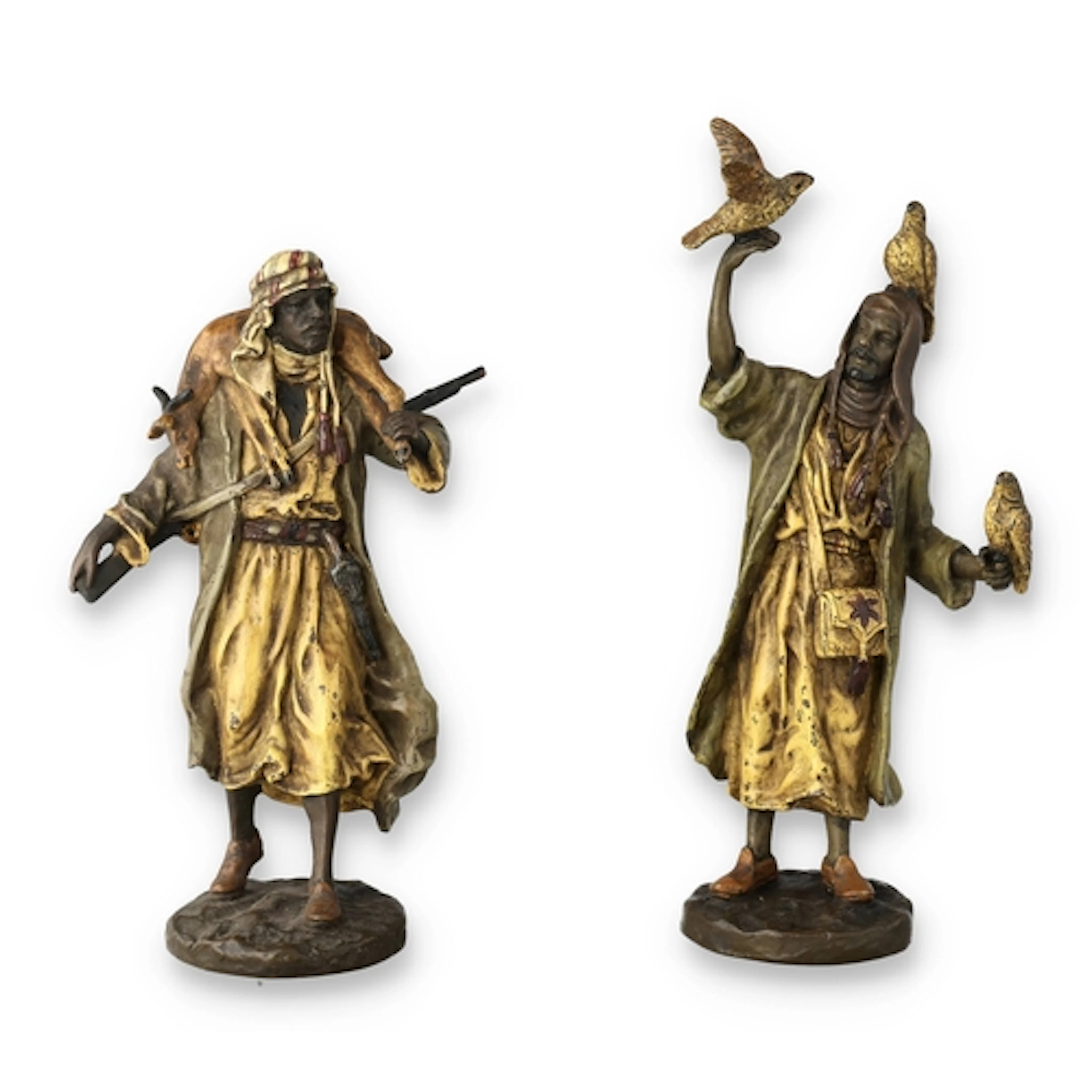 AFTER FRANZ BERGMAN (AUSTRIAN, 1861-1936): TWO COLD-PAINTED ...