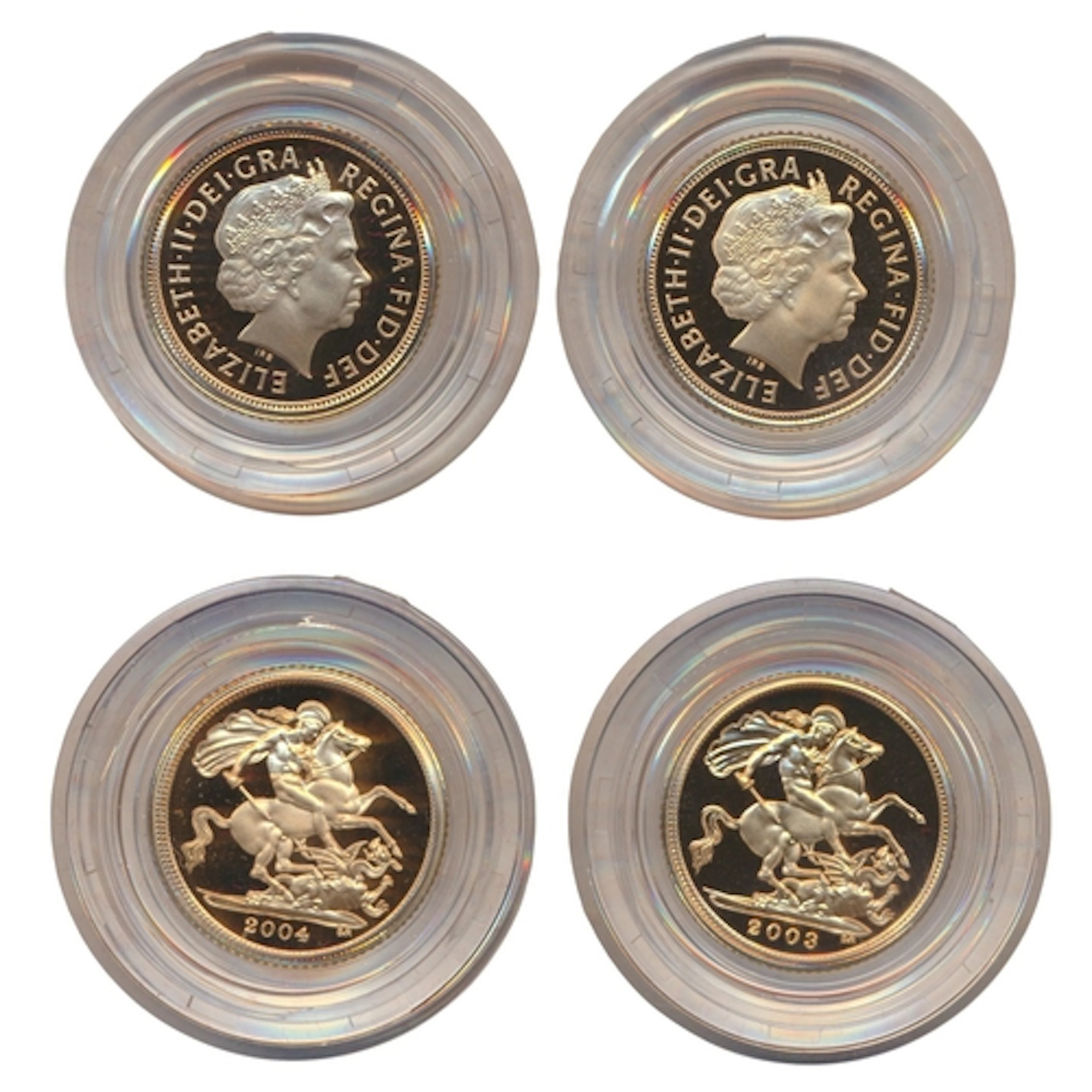 Investment Gold Lot - Documents Required. 2003 and 2004 half...