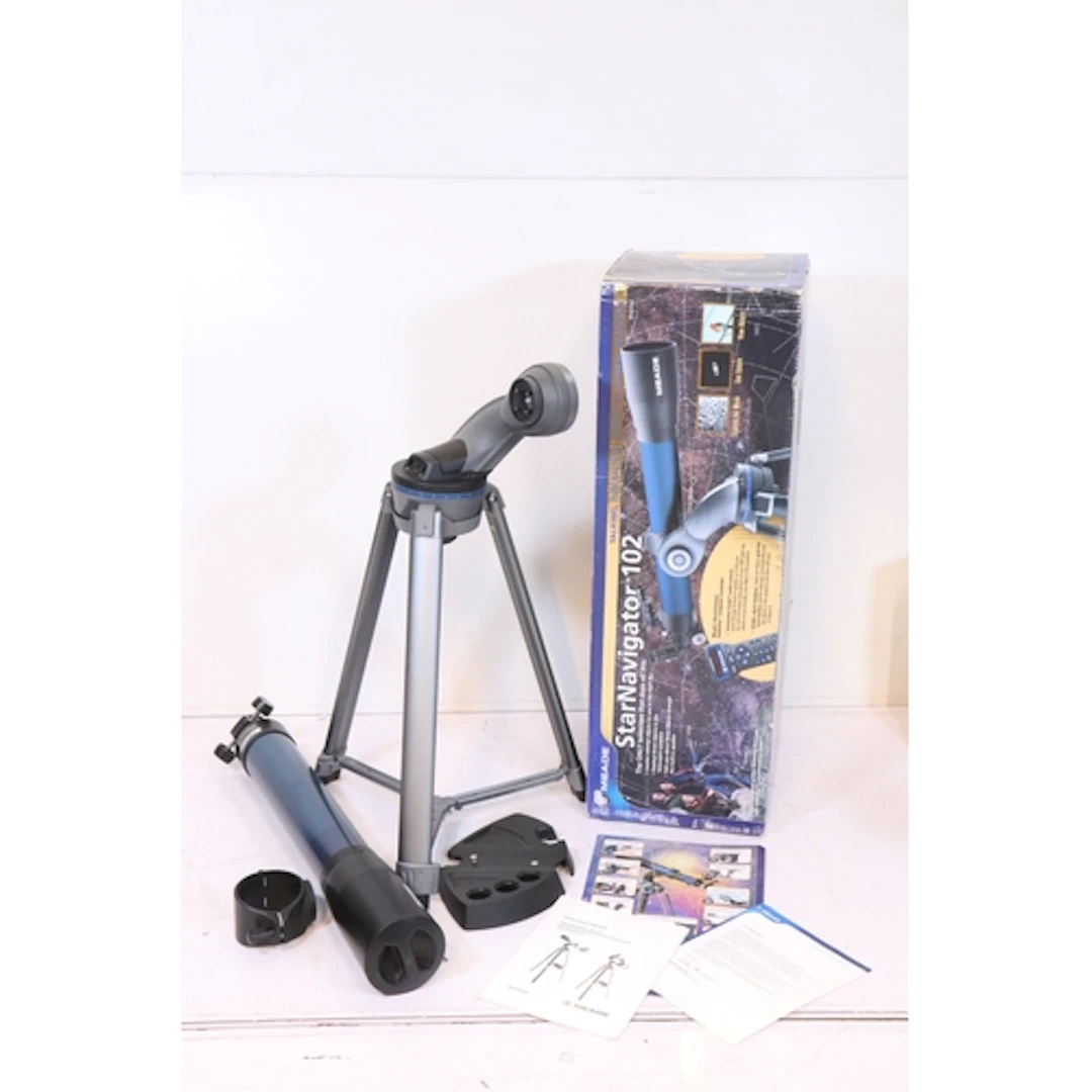 Meade StarNavigator 102 telescope, boxed.
