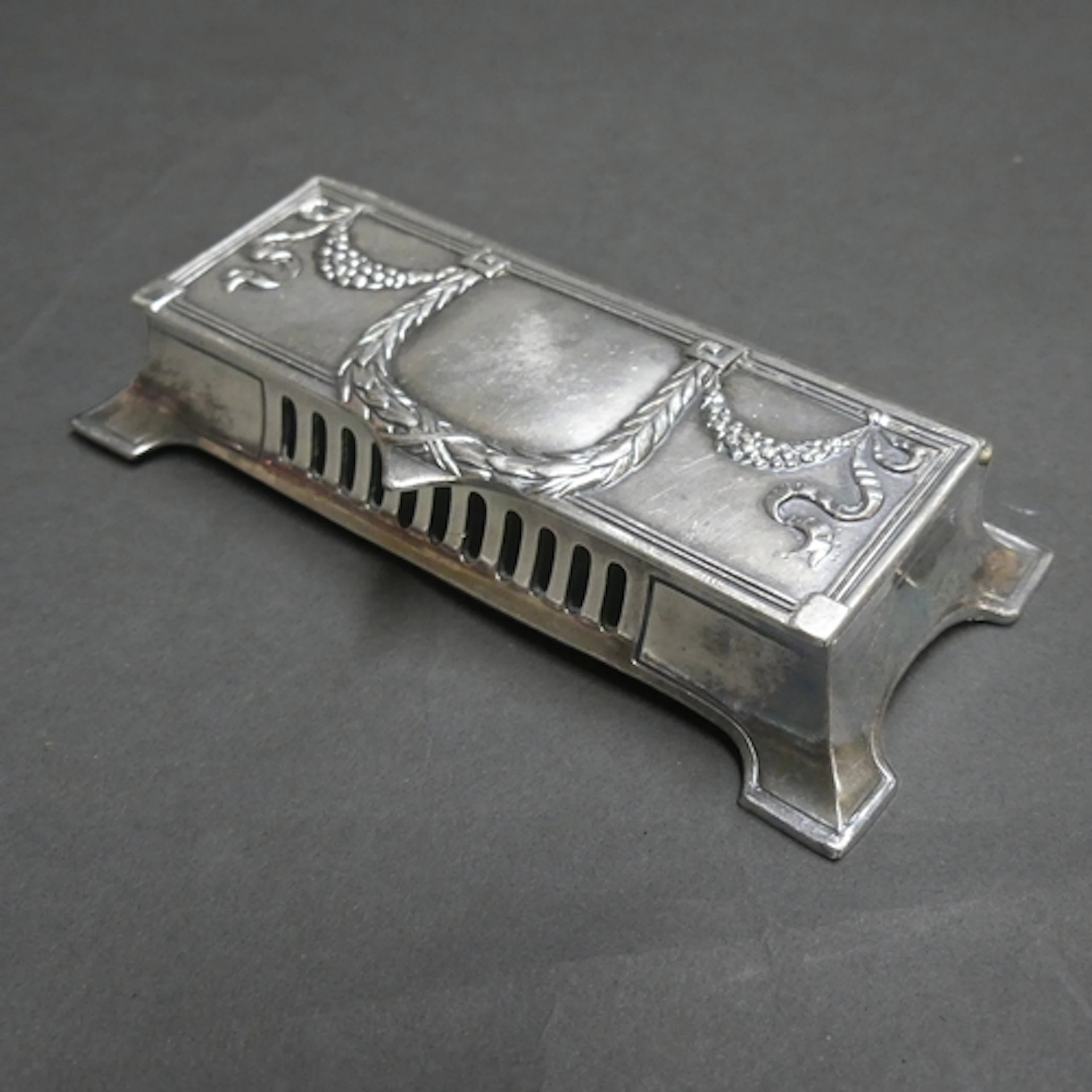 WMF - An Art Nouveau silver plated Brittania metal stamp col...