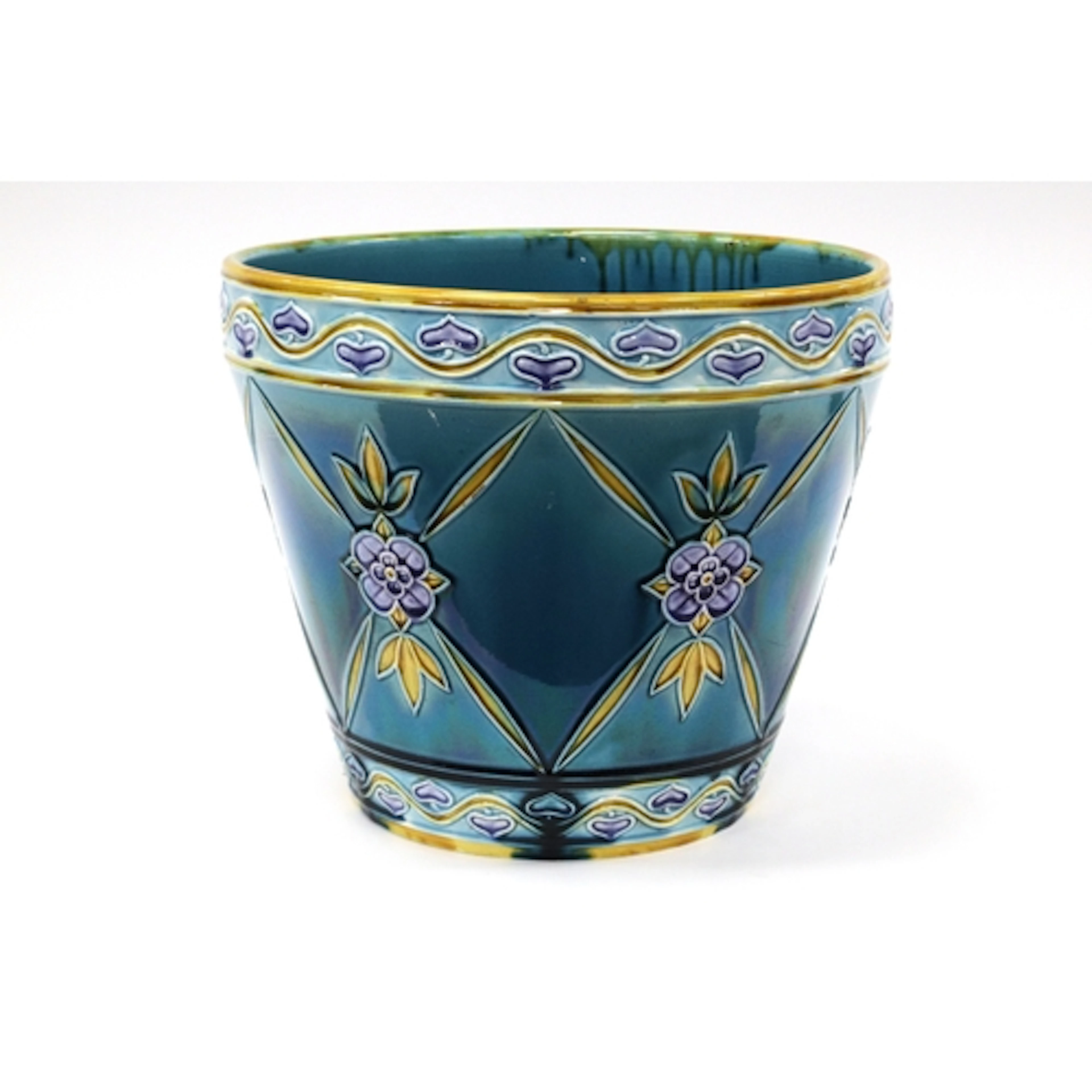 A Mintons Ltd Pottery Jardinere, in the Secessionist style, ...