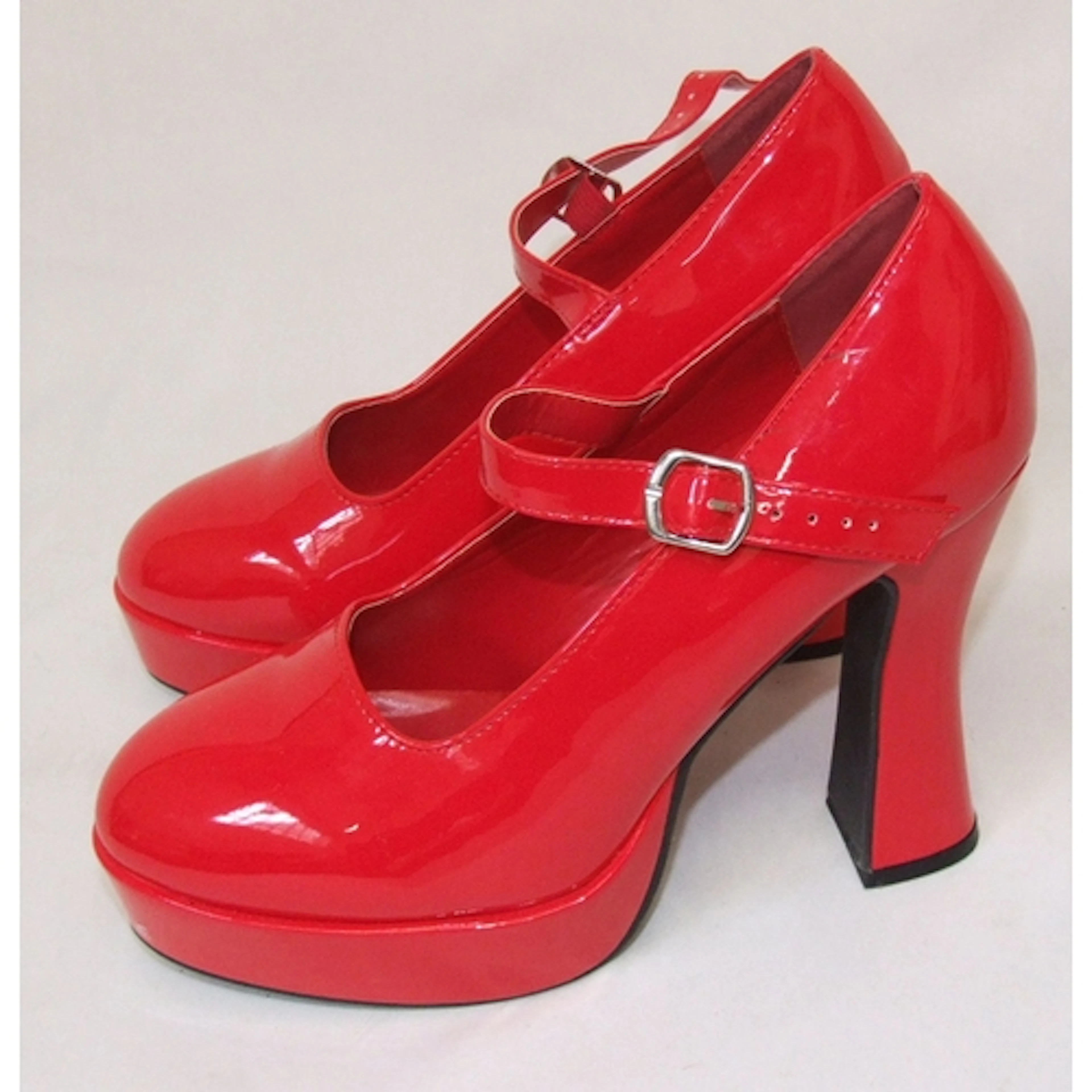 Pair As New Red Patent Fun.com Shoes size 11, formerly part ...