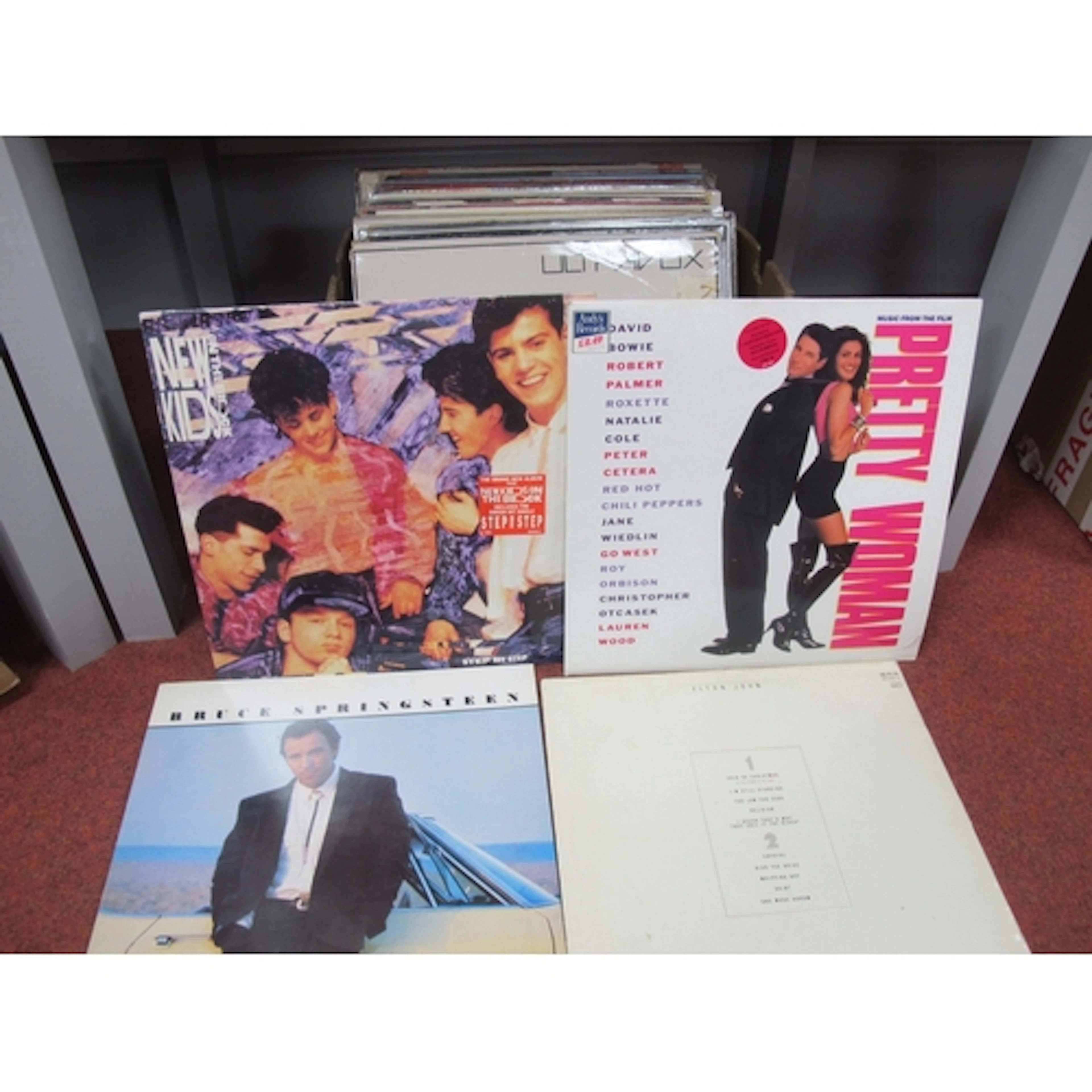 Lot of 45+ 1980s Pop, Indie & Rock LPs. Artists include; Mic...