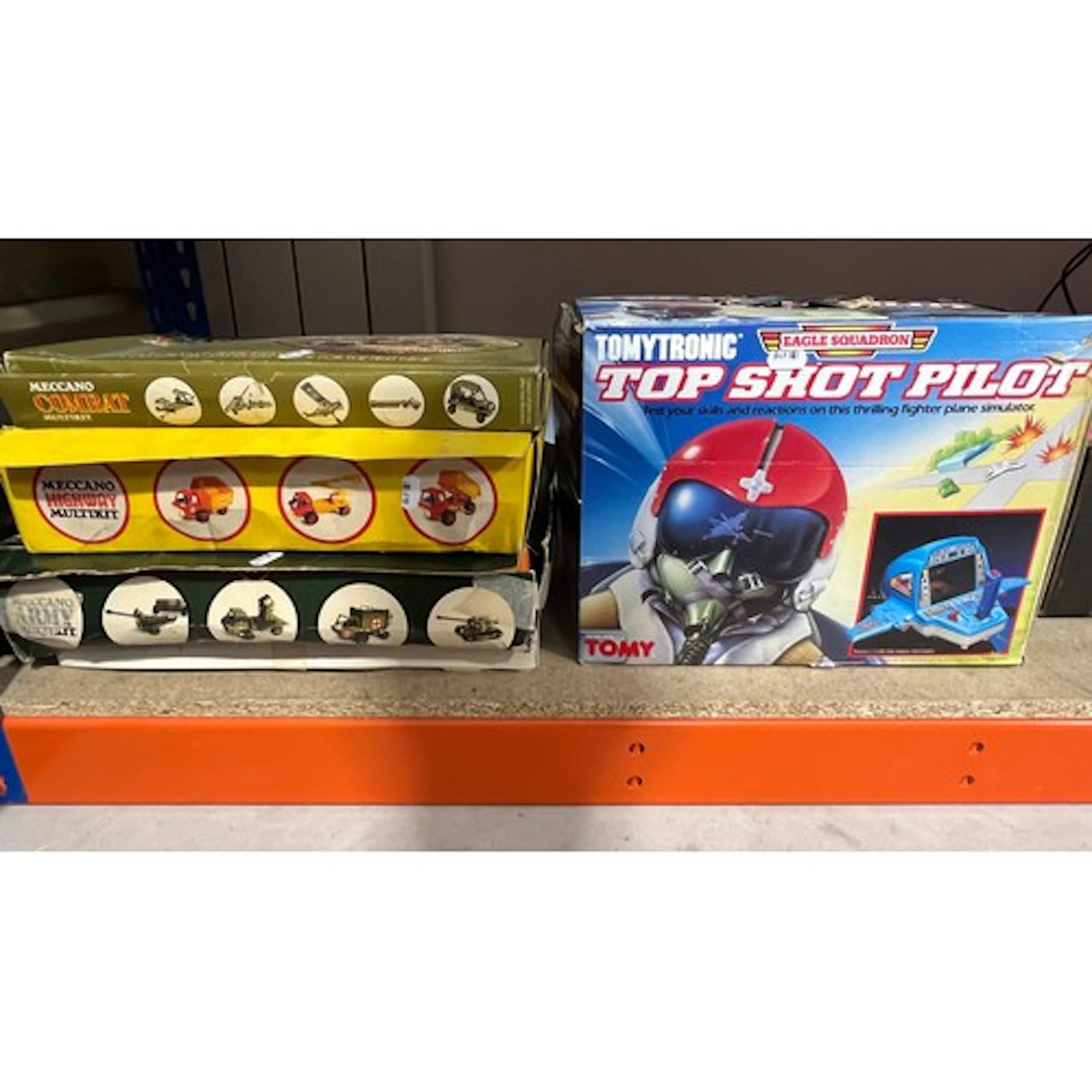 Tomy 7610 Tomytronic Eagle Squadron Top Shot Pilot fighter p...
