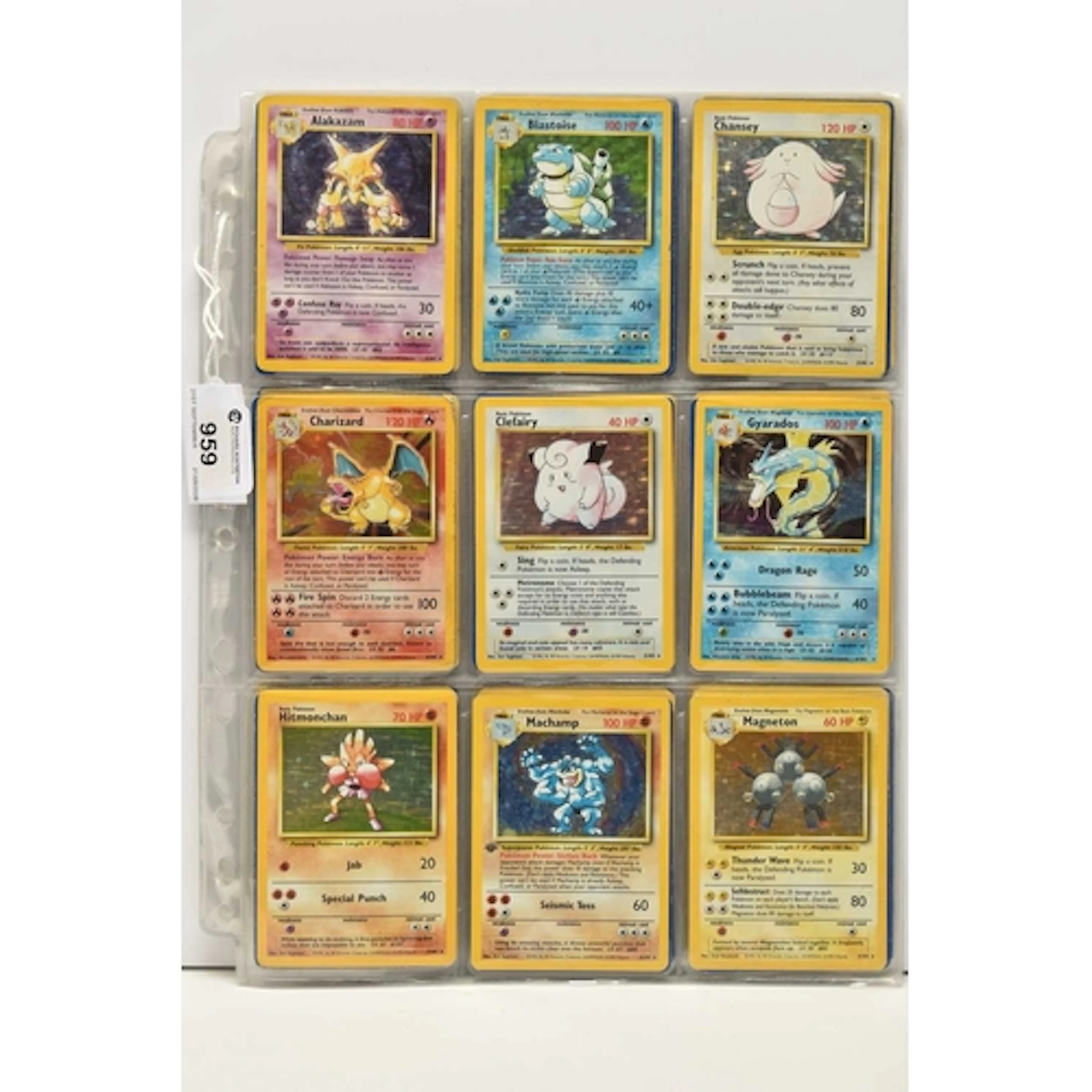 COMPLETE POKEMON BASE SET, card condition varies greatly ...