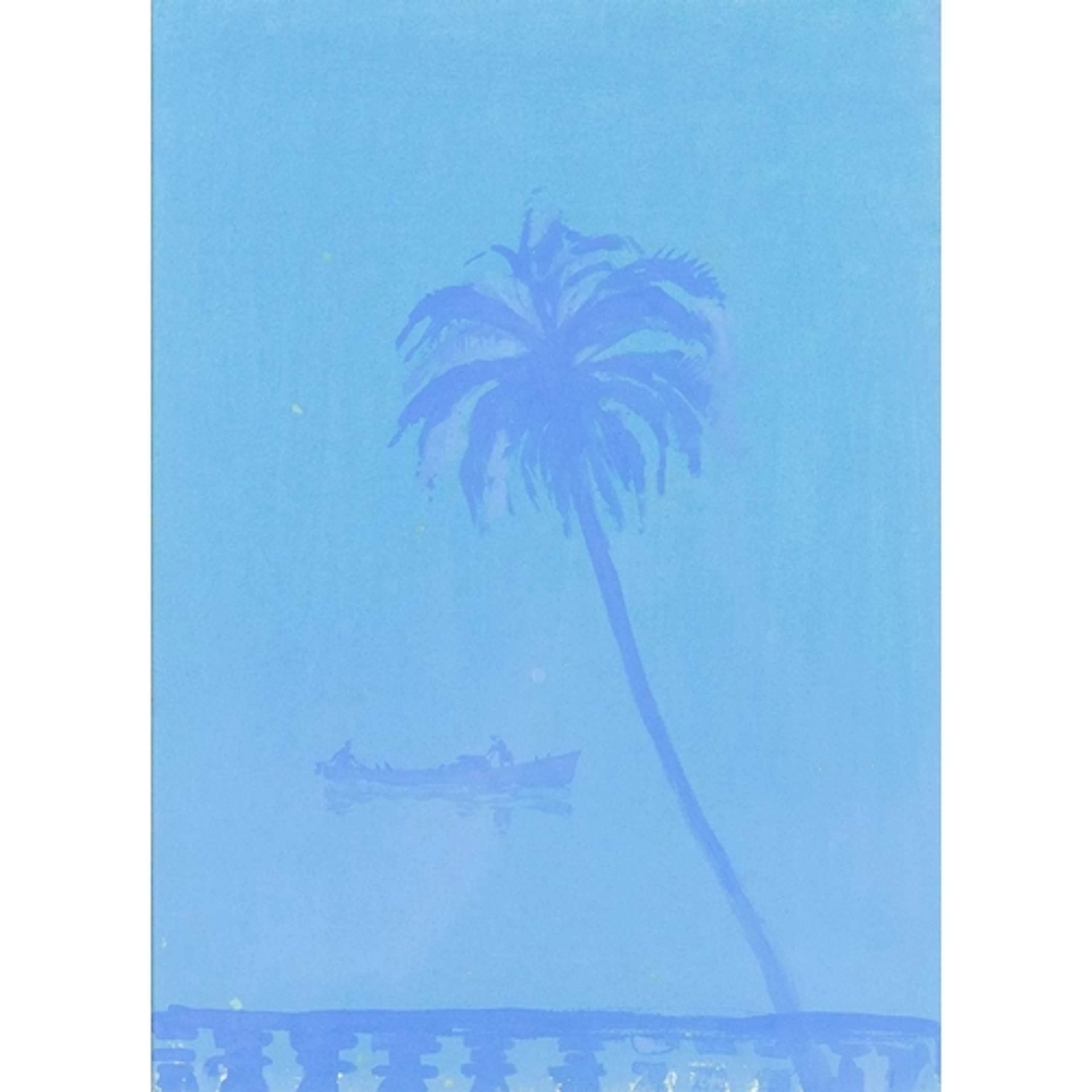 § John MILLER (1931-2002) Fishing Boat, Mandovi River Gouac...