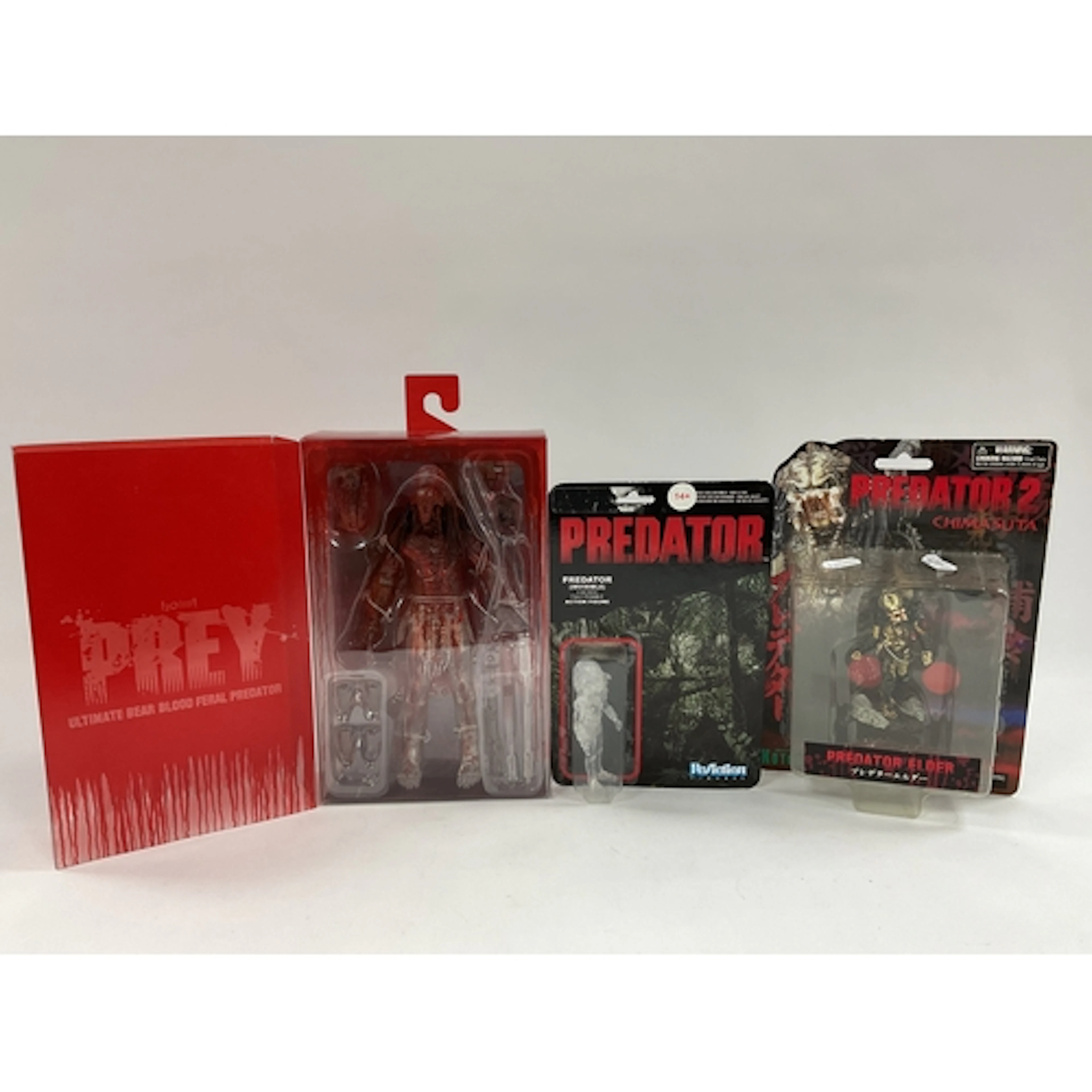 A Neca Reel Toys Prey Ultimate Bear Blood Feral Predator pla...