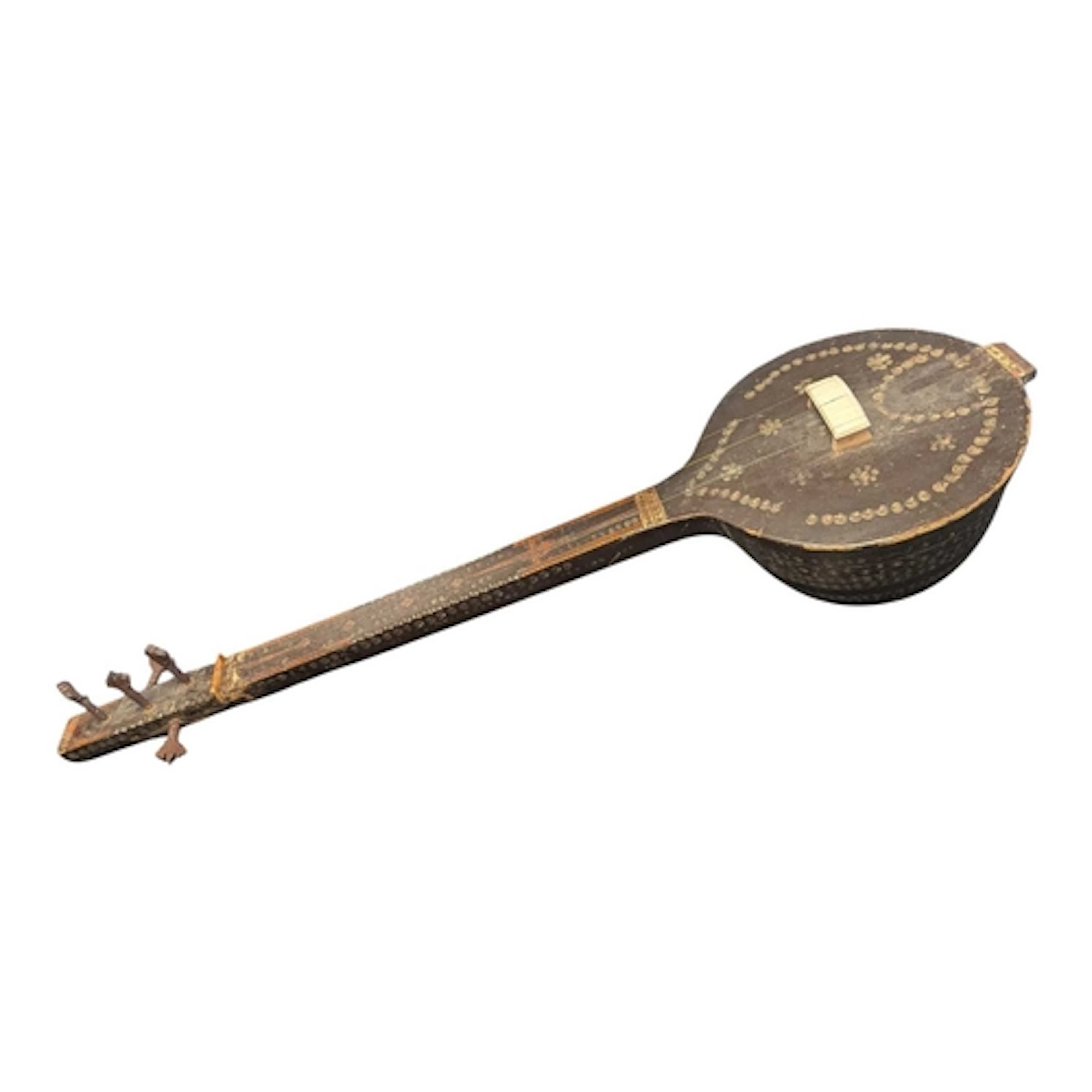 19th century Indian Rajasthan Lute (Tandura) stringed instru...