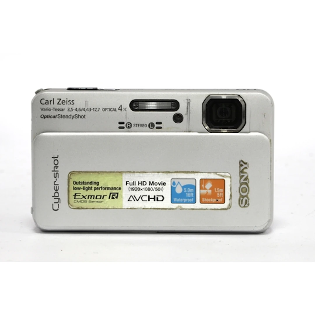 Sony Cyber-Shot DSC-TX10 Digital Compact Camera, silver, Unt...
