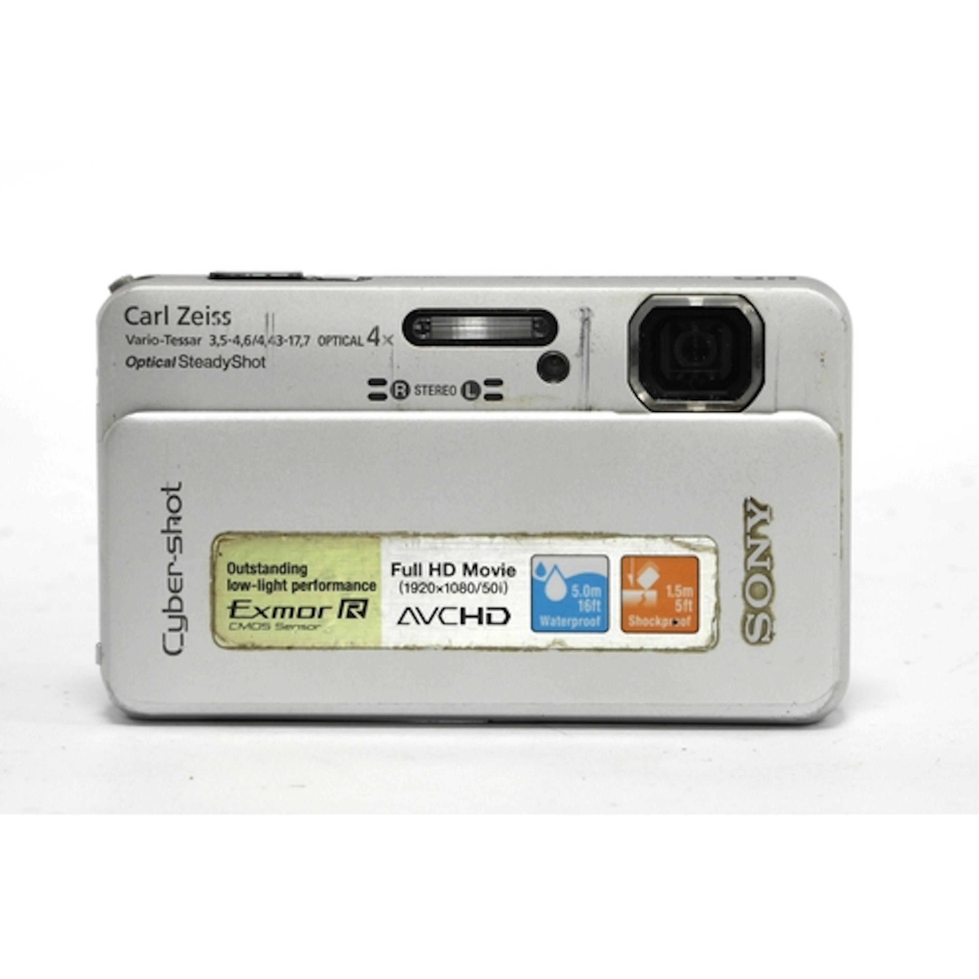 Sony Cyber-Shot DSC-TX10 Digital Compact Camera, silver, Unt...
