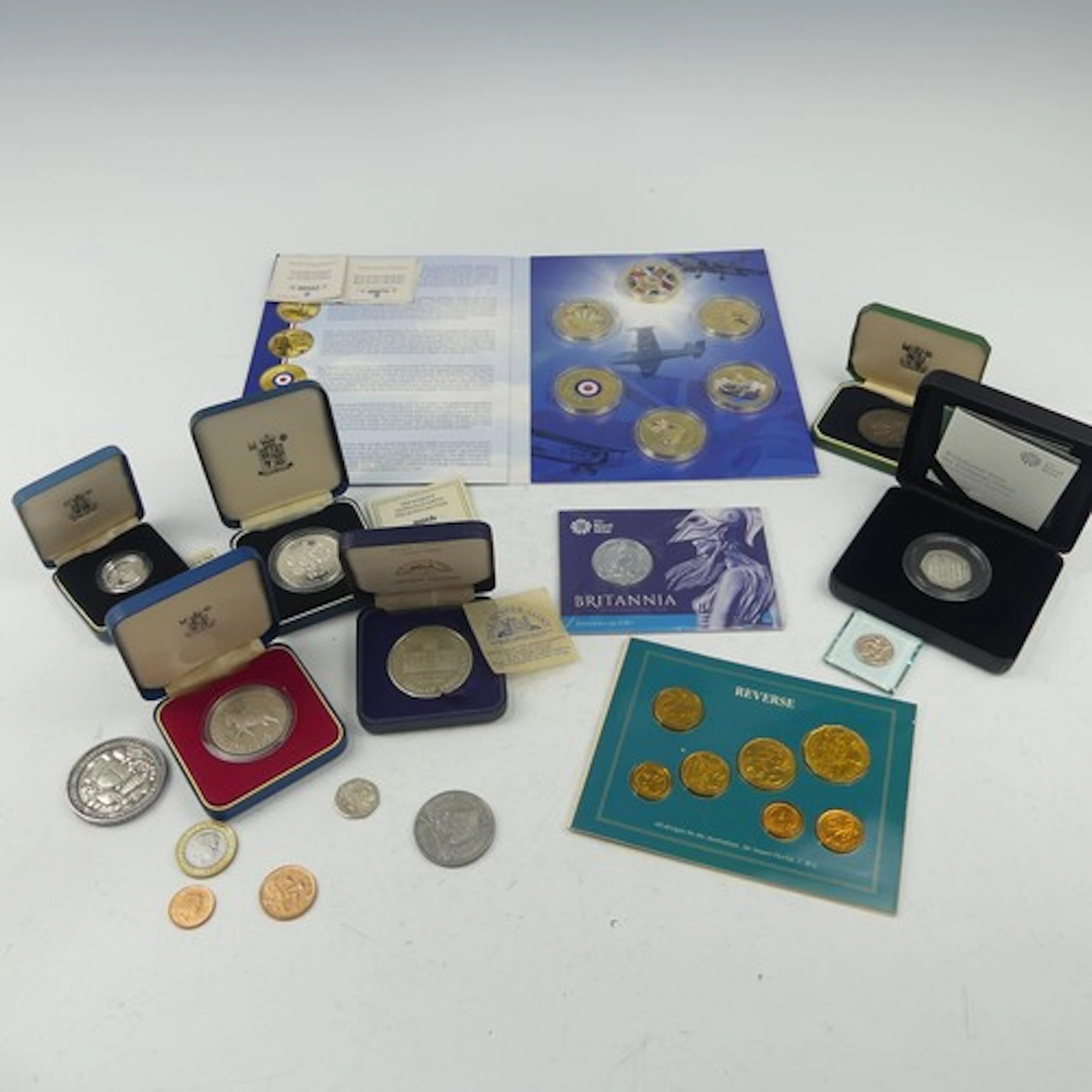 A Royal Mint Britannia £50 silver (.999) Coin, dated 2...
