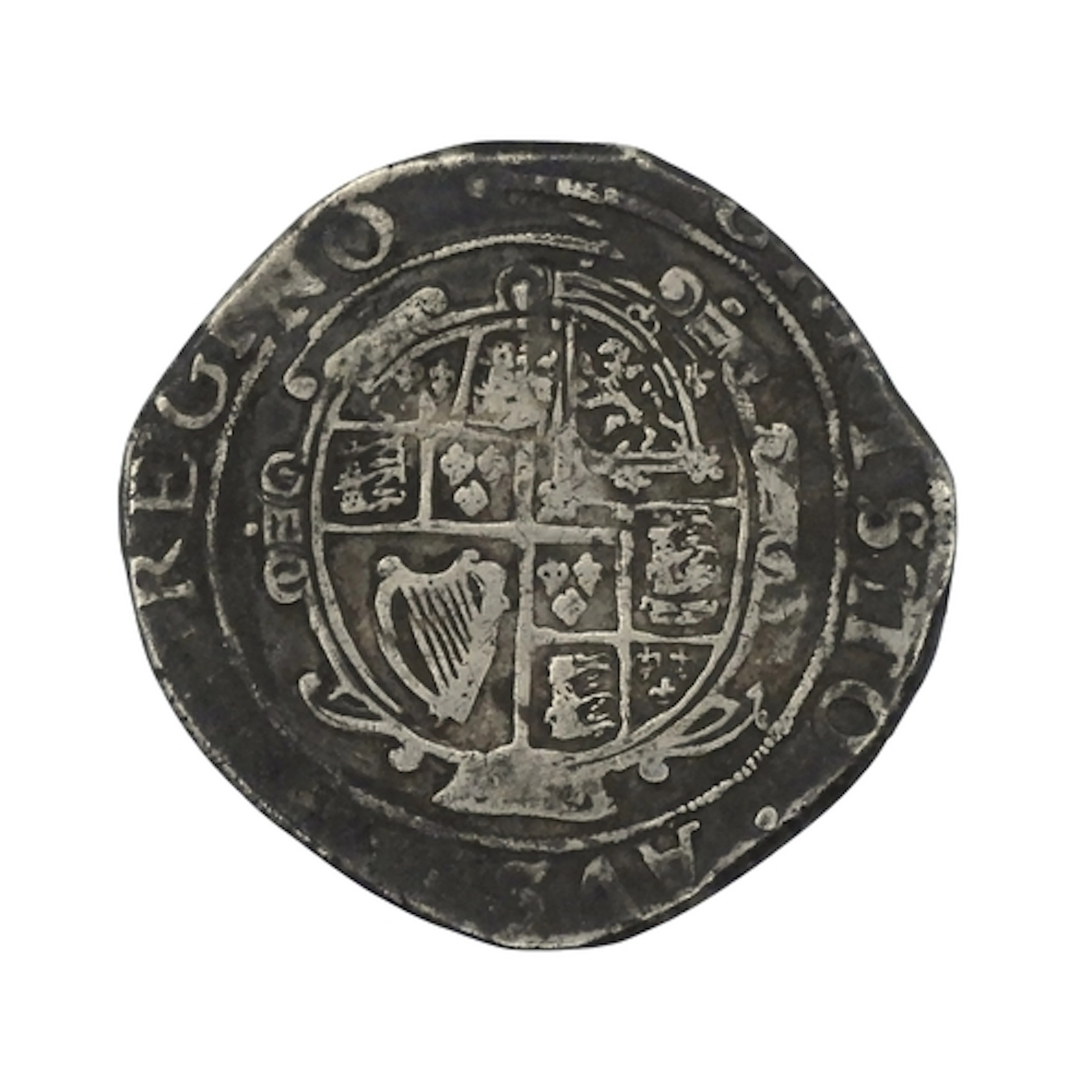 Charles I (1625-1649) ½ Crown Tower Mint (t...
