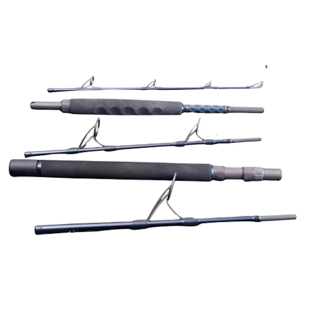 A Fox Sports Popper Trek five piece 7' casting rod. Of alloy...