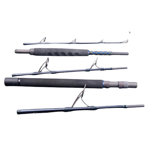 A Fox Sports Popper Trek five piece 7' casting rod. Of alloy...
