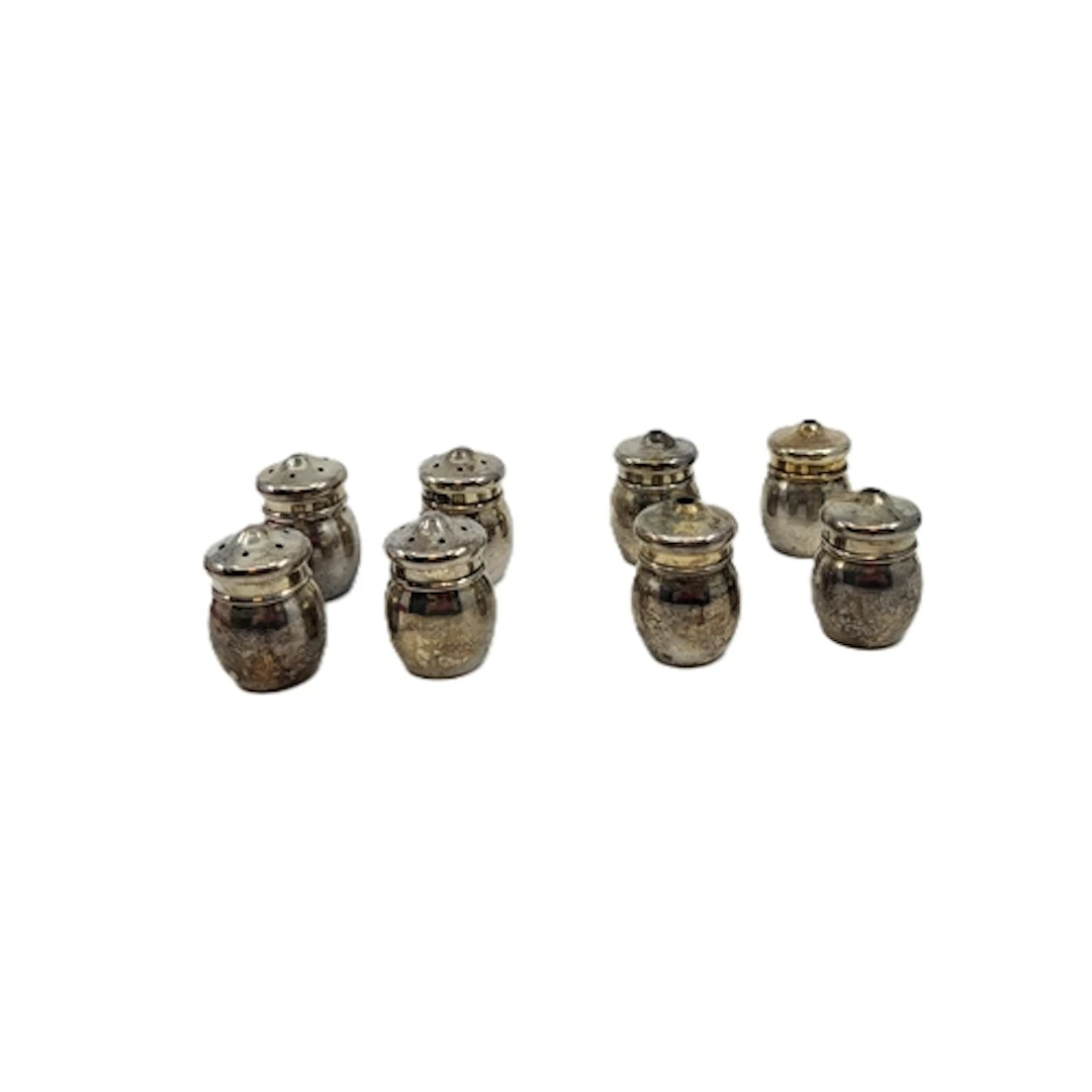 A SET OF EIGHT MODERN IRISH STERLING STANDARD SILVER (.925) ...