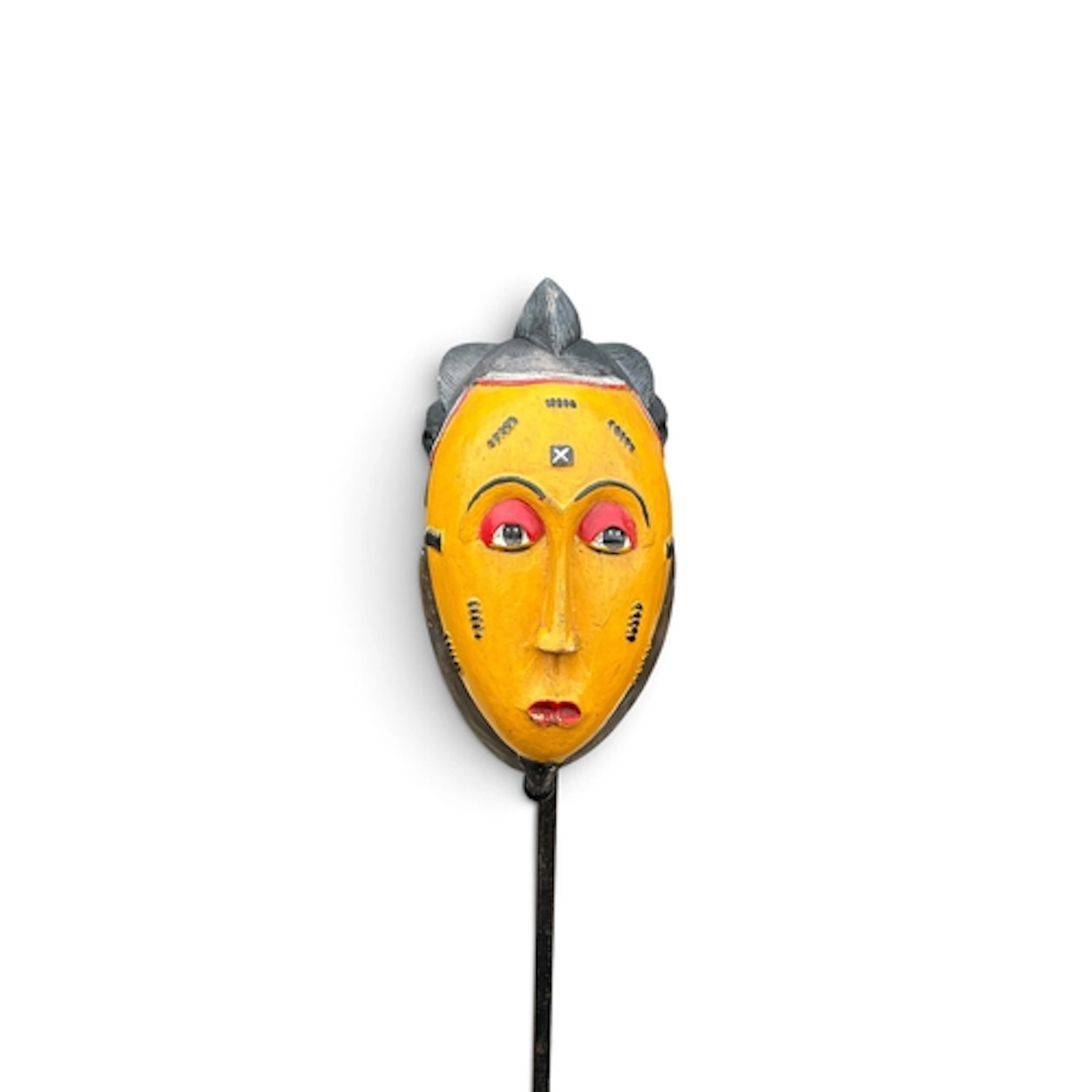 A BAOULE MASK FROM THE IVORY COAST Does not include stand. 5...