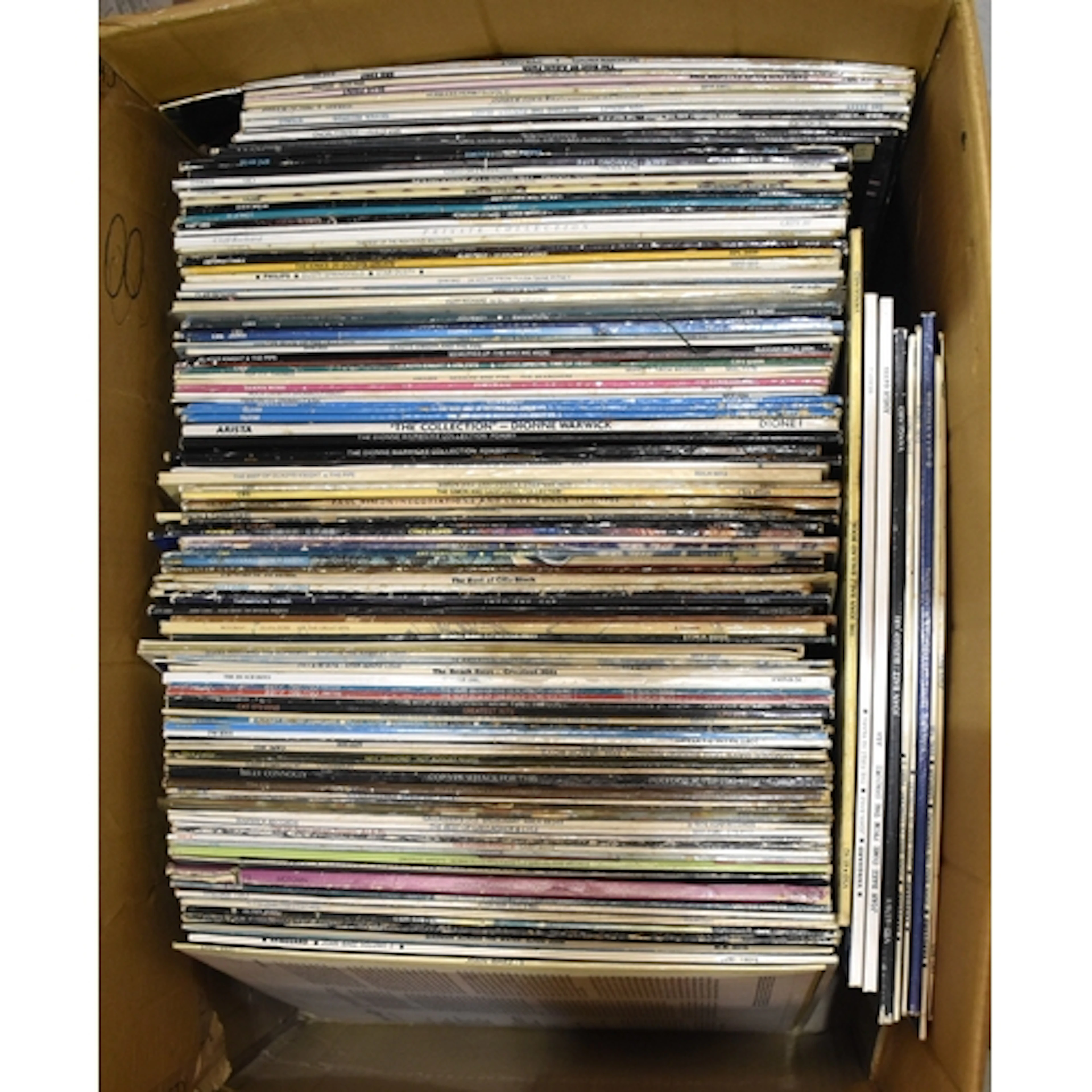 Approximately 290 LP's, various artists and groups, includin...