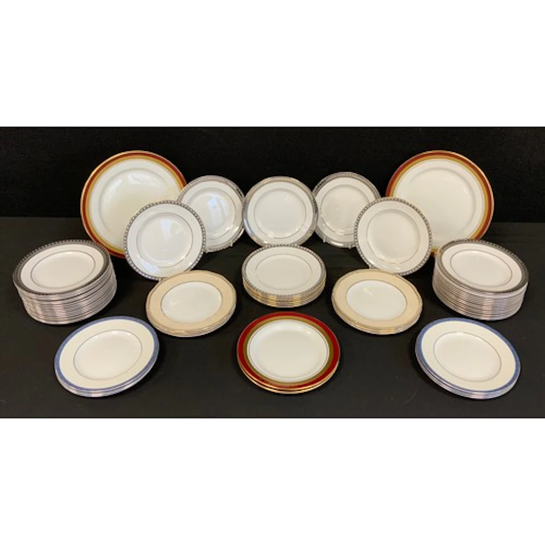 Wedgwood - assorted side plates, inc Unity Platinum, Ulande...