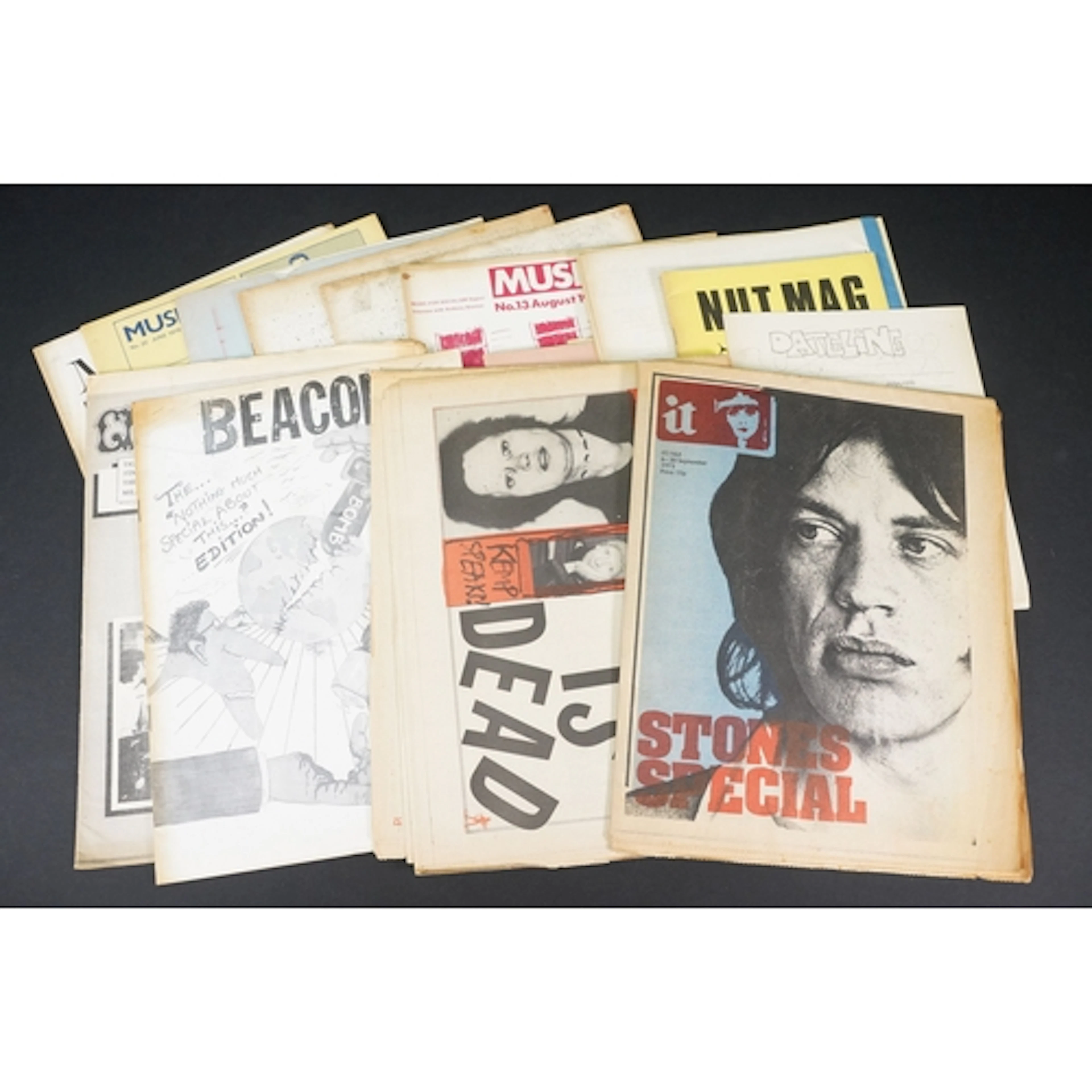 Memorabilia - 16 Counter Culture / Fanzines including Punk t...