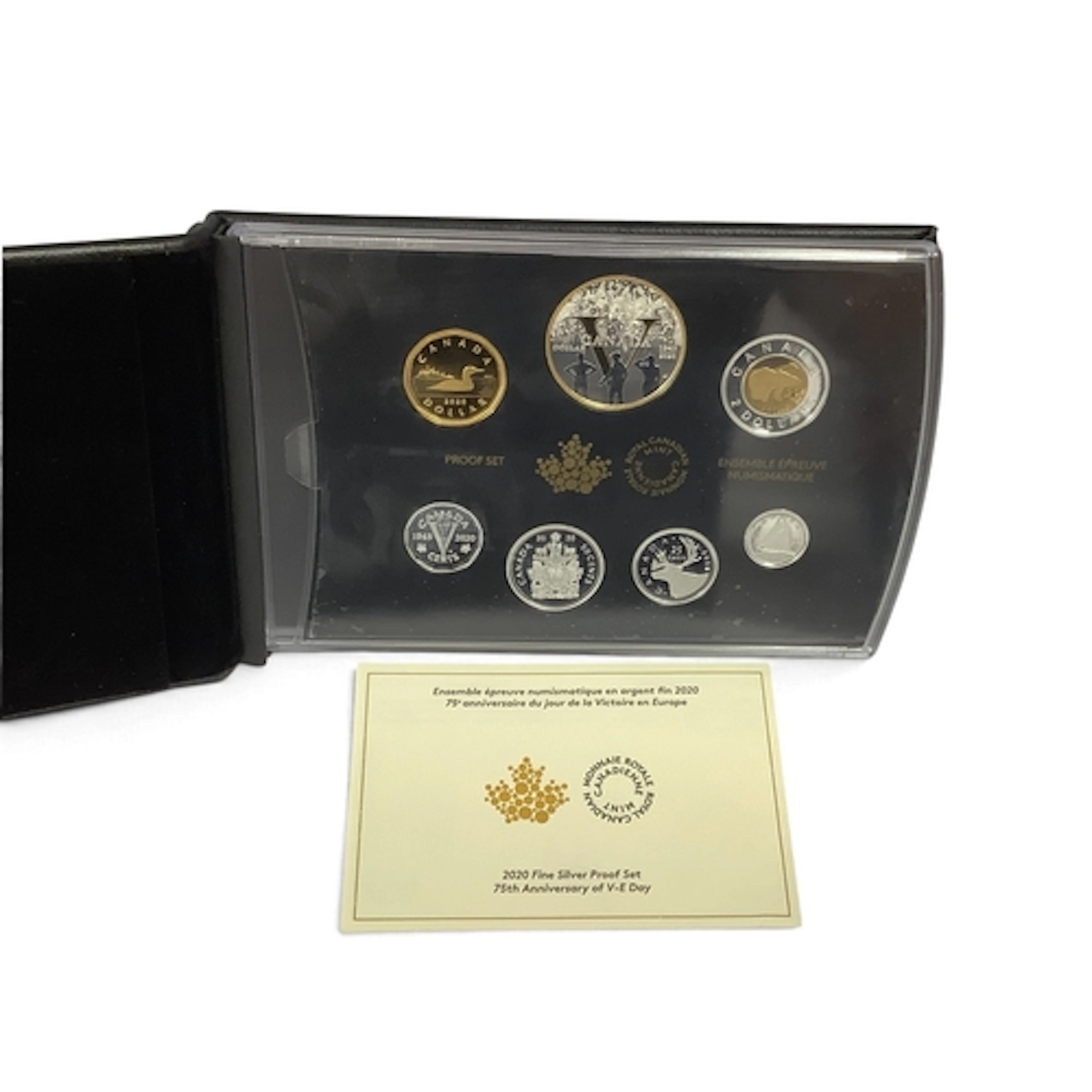 2020 Royal Canadian Mint 75th Anniversary Of V-E Day Fine Si...