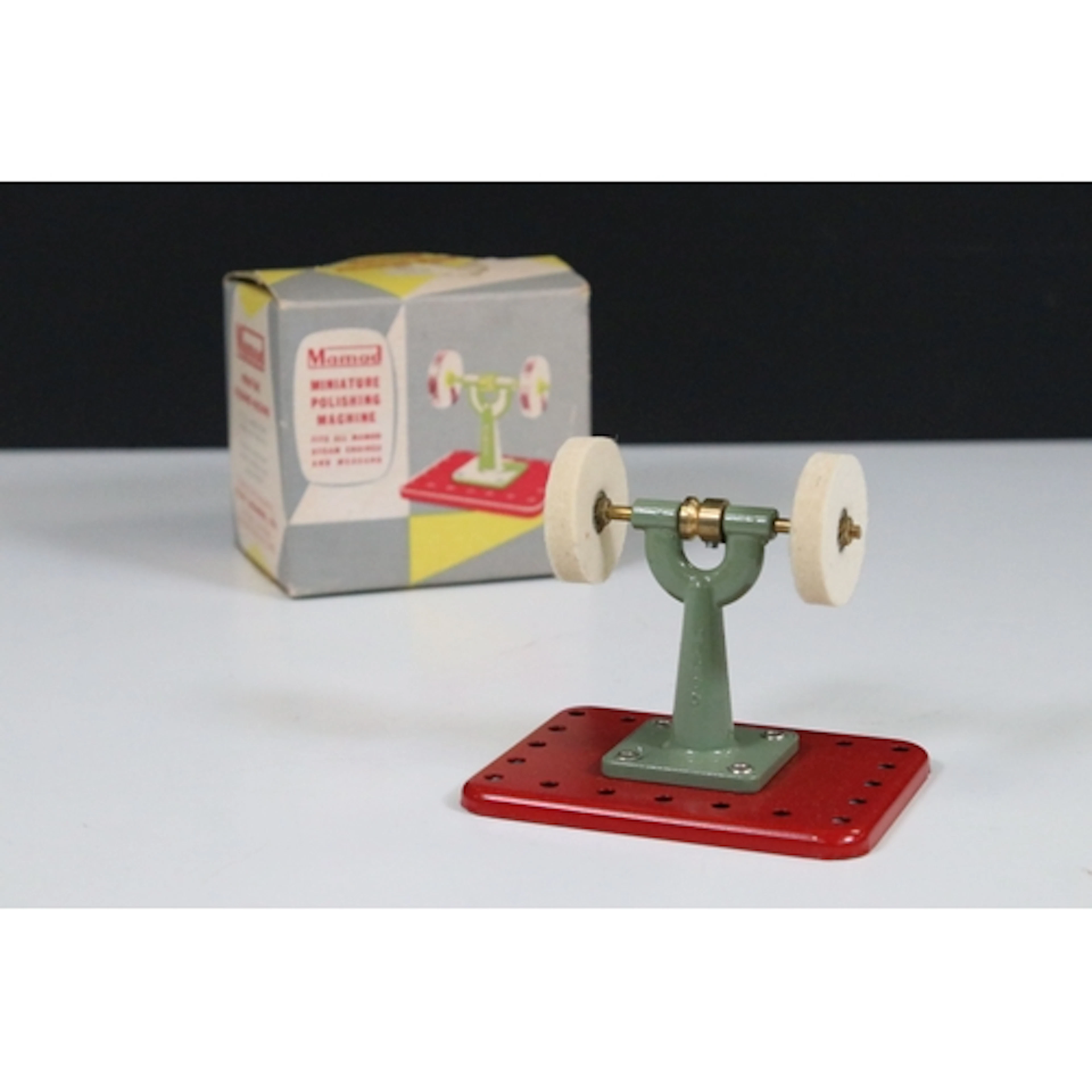 Steam Engine - Boxed Mamod Miniature Polishing Machine stati...