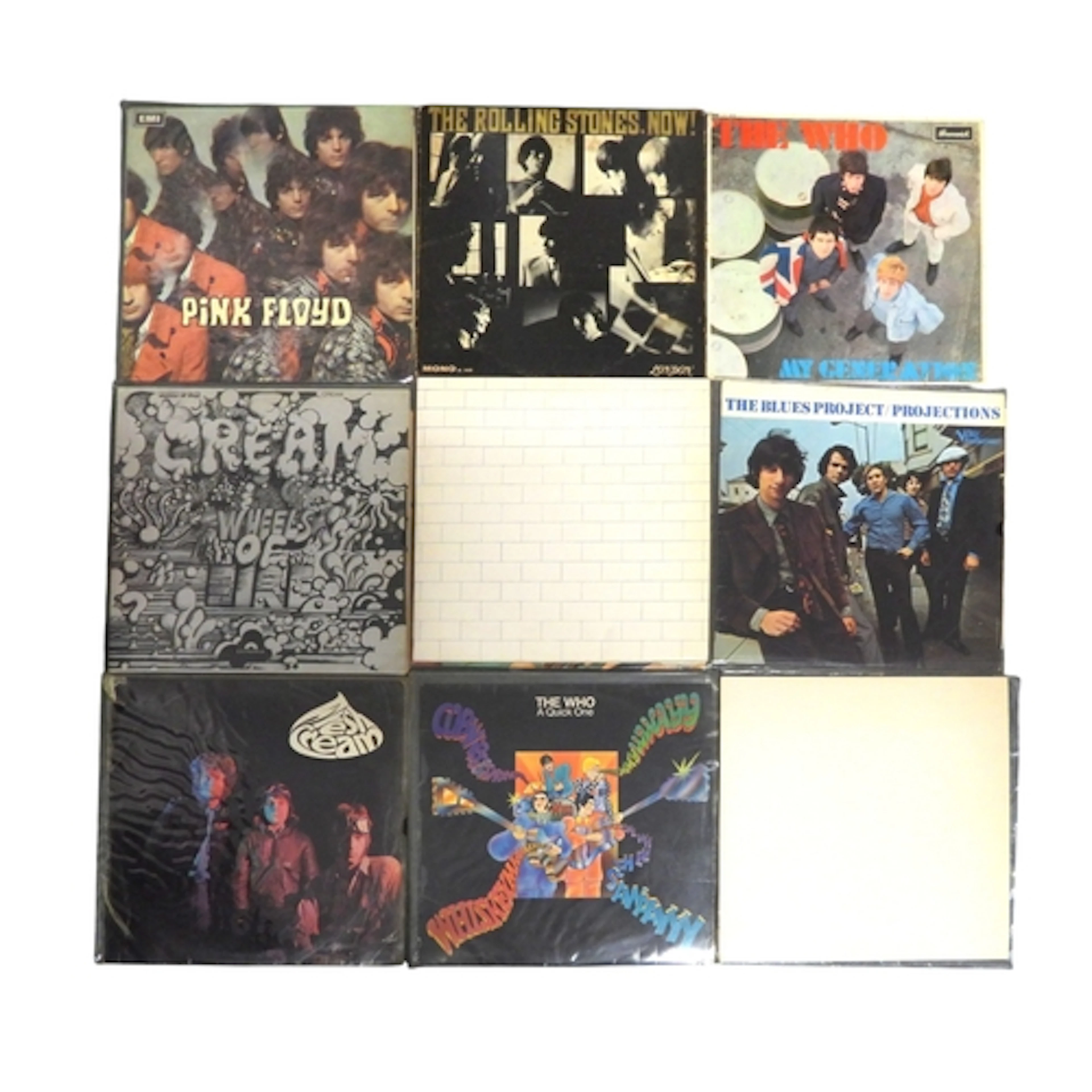 ROCK/PROG/POP/JAZZ/MISC - A box of 12" Vinyl LP Records...