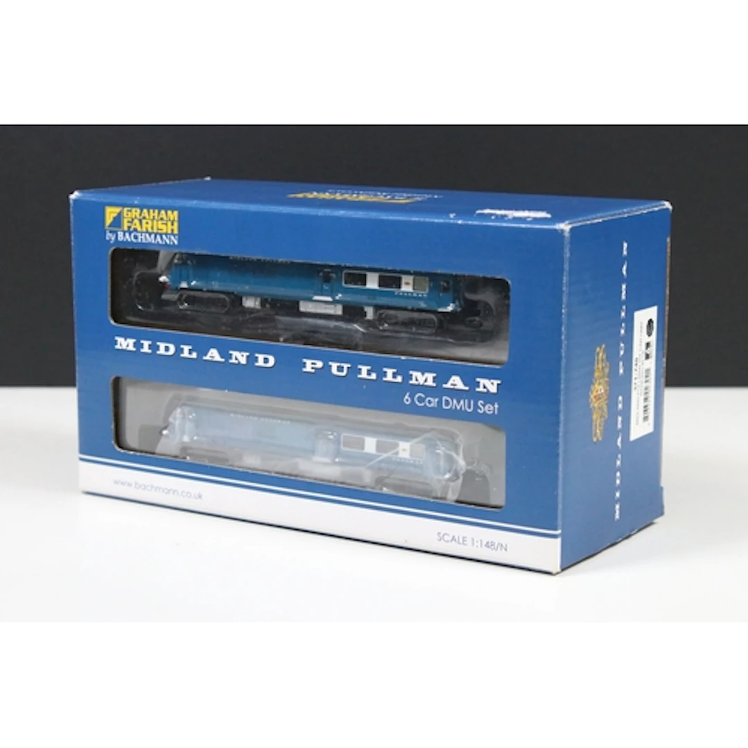 Boxed Graham Farish N gauge 371-40 Midland Pullman Six Car U...