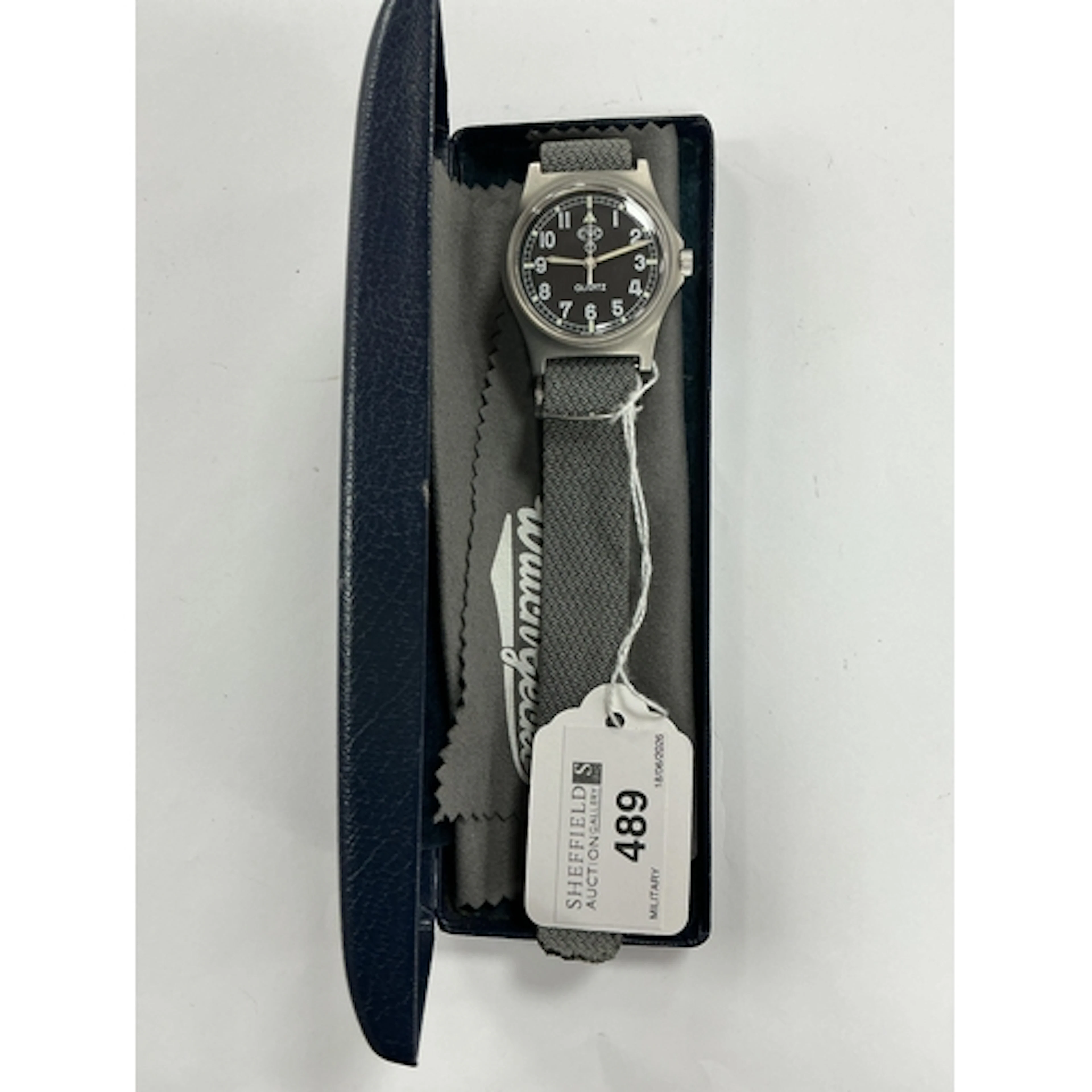 British Military Wrist Watch by CWC, marks to case back 0552...