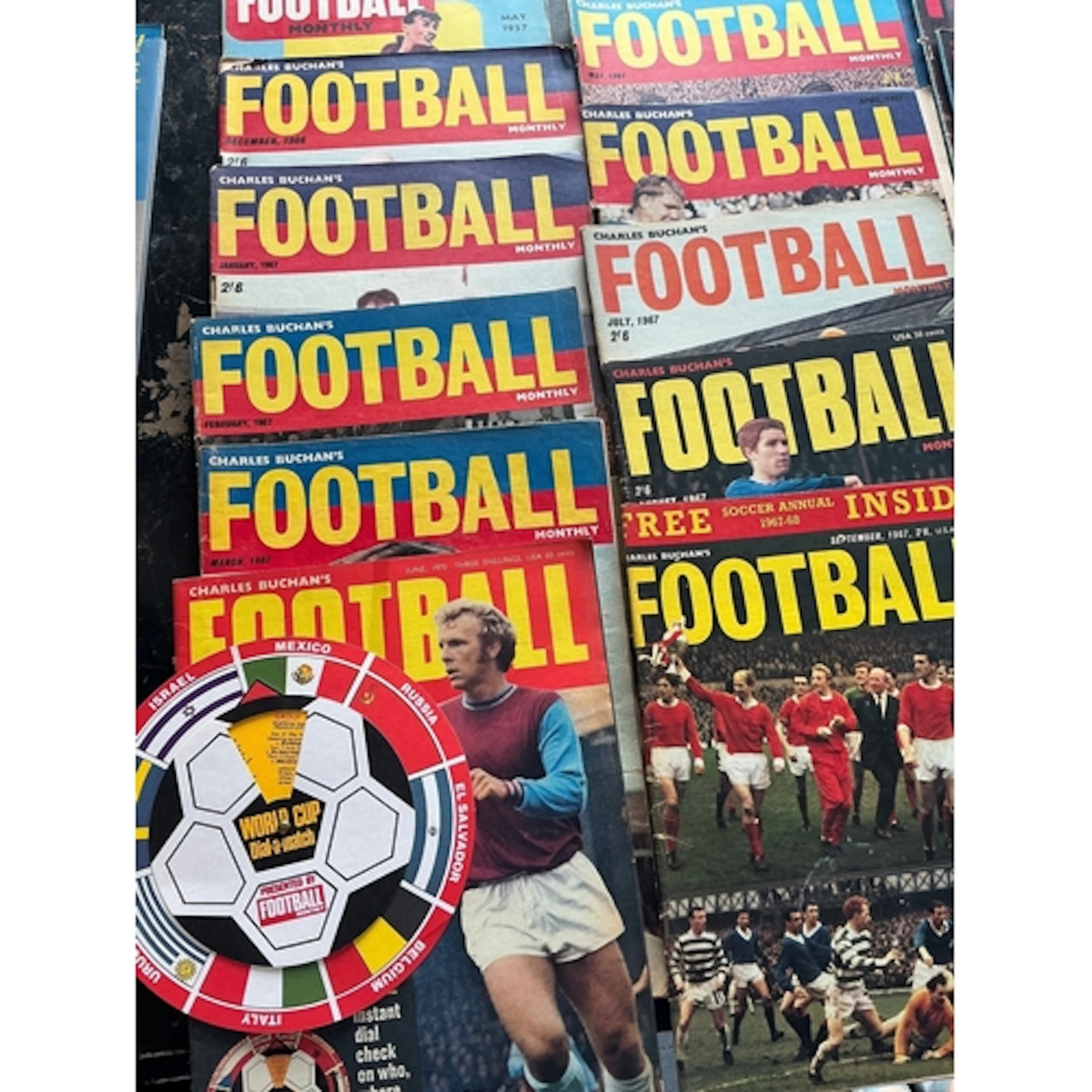 Charles Buchan Football Magazines: From the mid to late 60s ...
