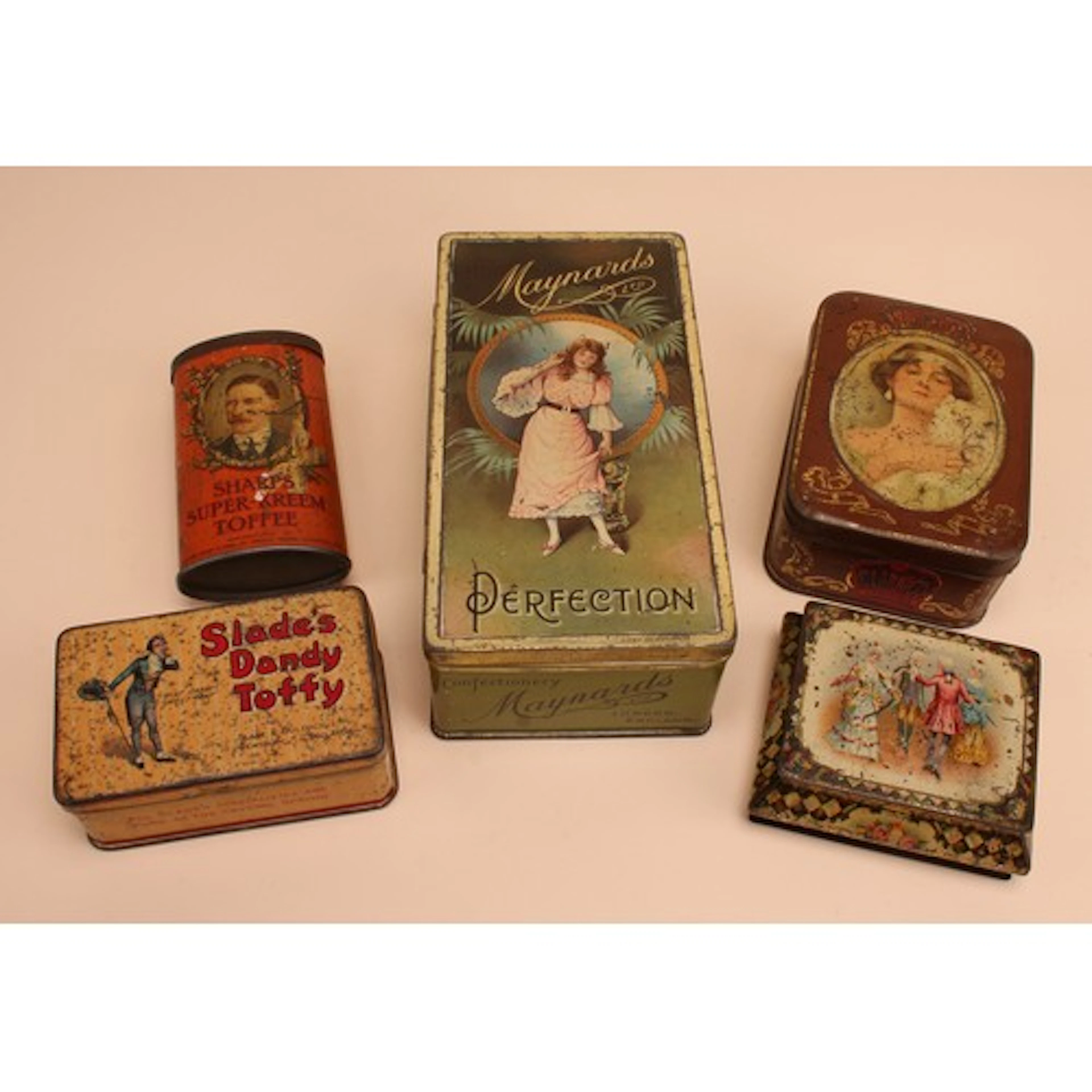 Advertising Tins - Confectionery - an early 20th century rou...