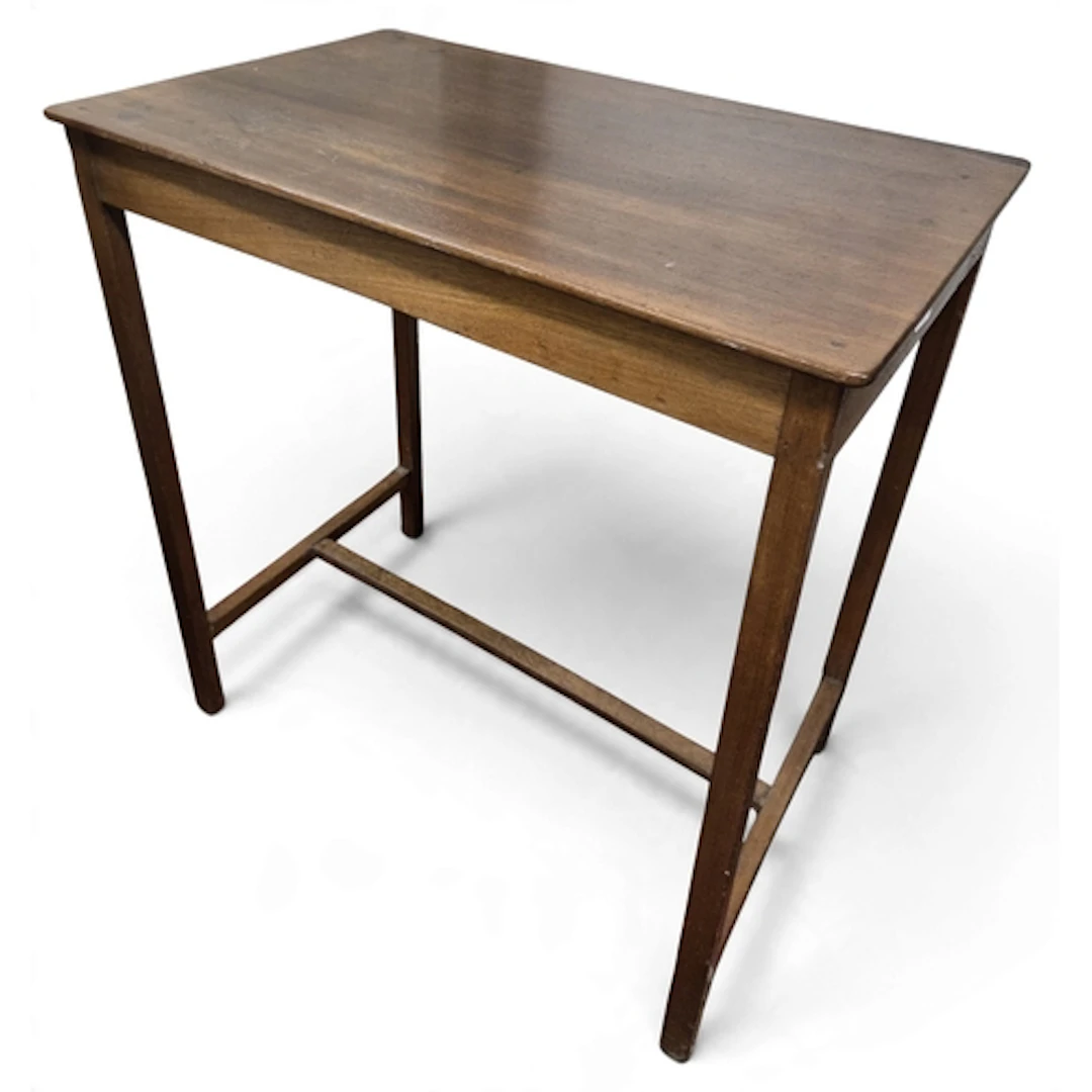 A Georgian Mahogany rectangular side Table of neat proportio...