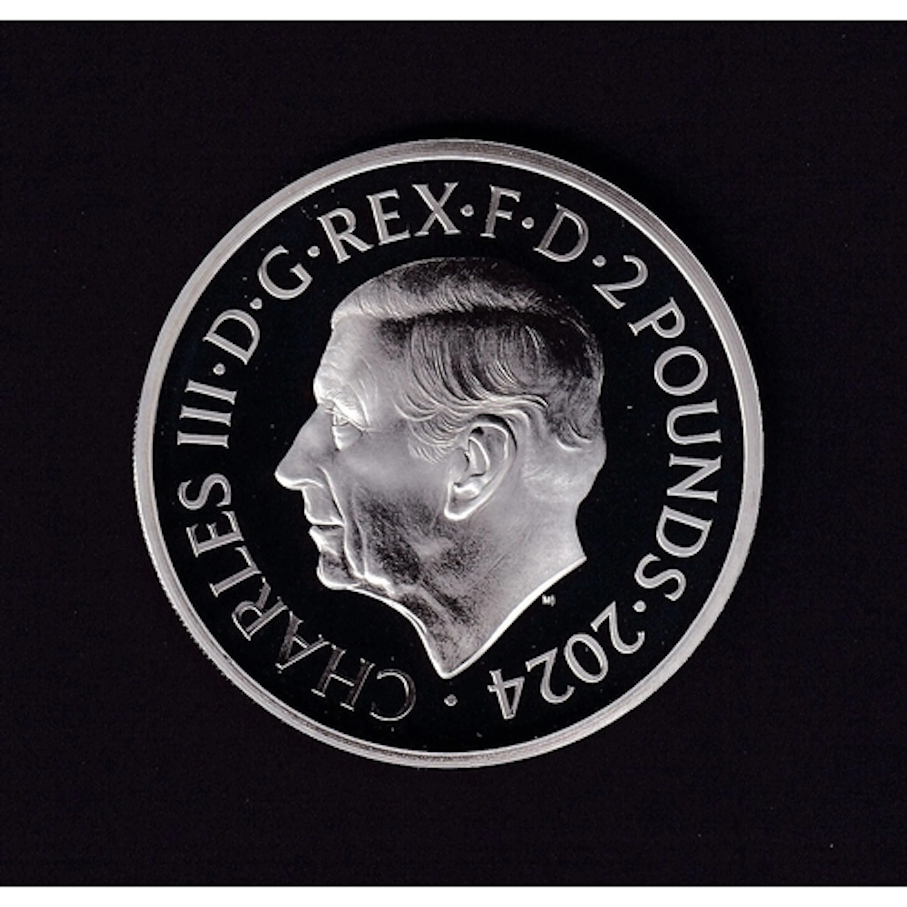 2024 UK King Charles III silver proof £2 1oz coin, Dinosaurs...