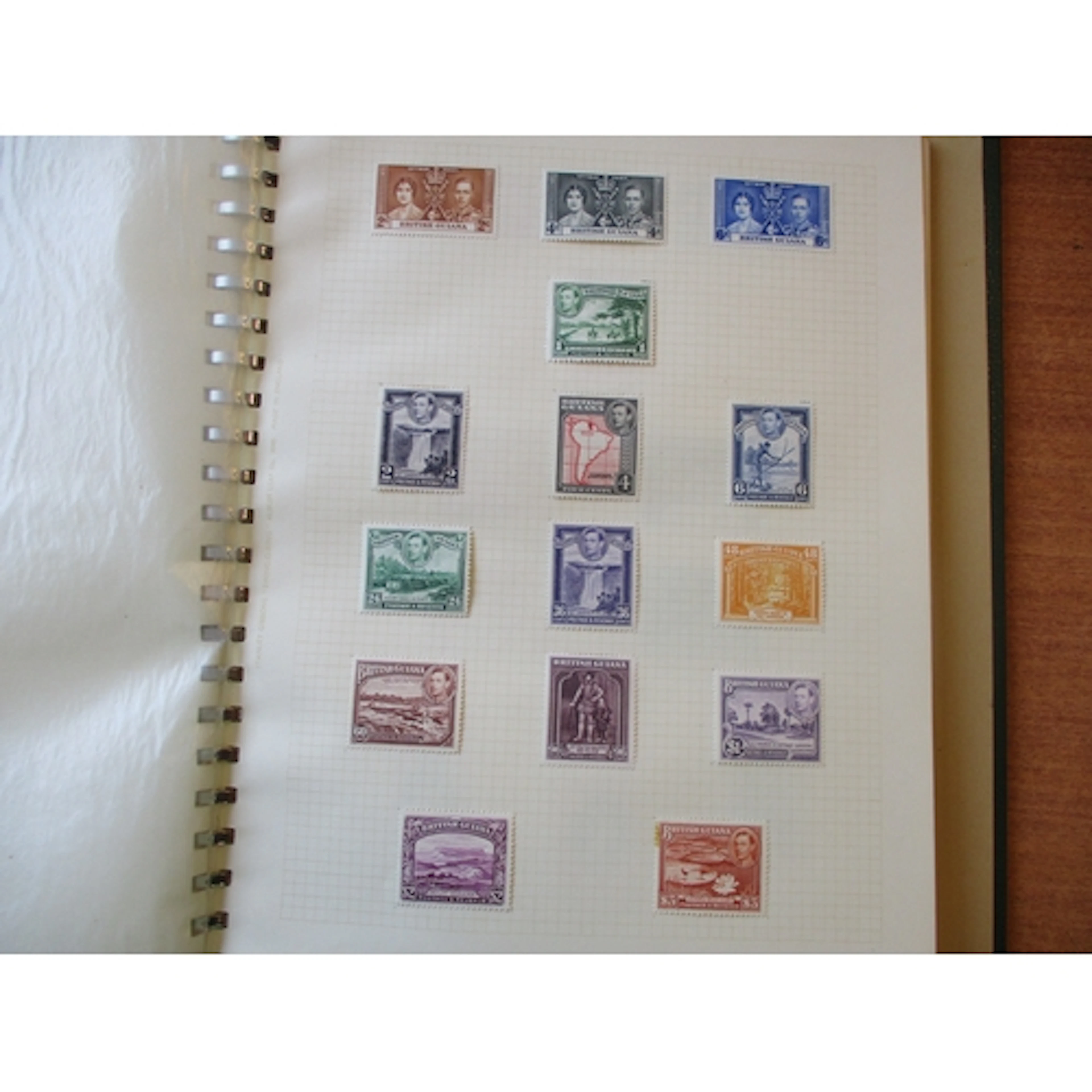 BC mounted mint collection in 5 albums, incl Basutoland 1954...