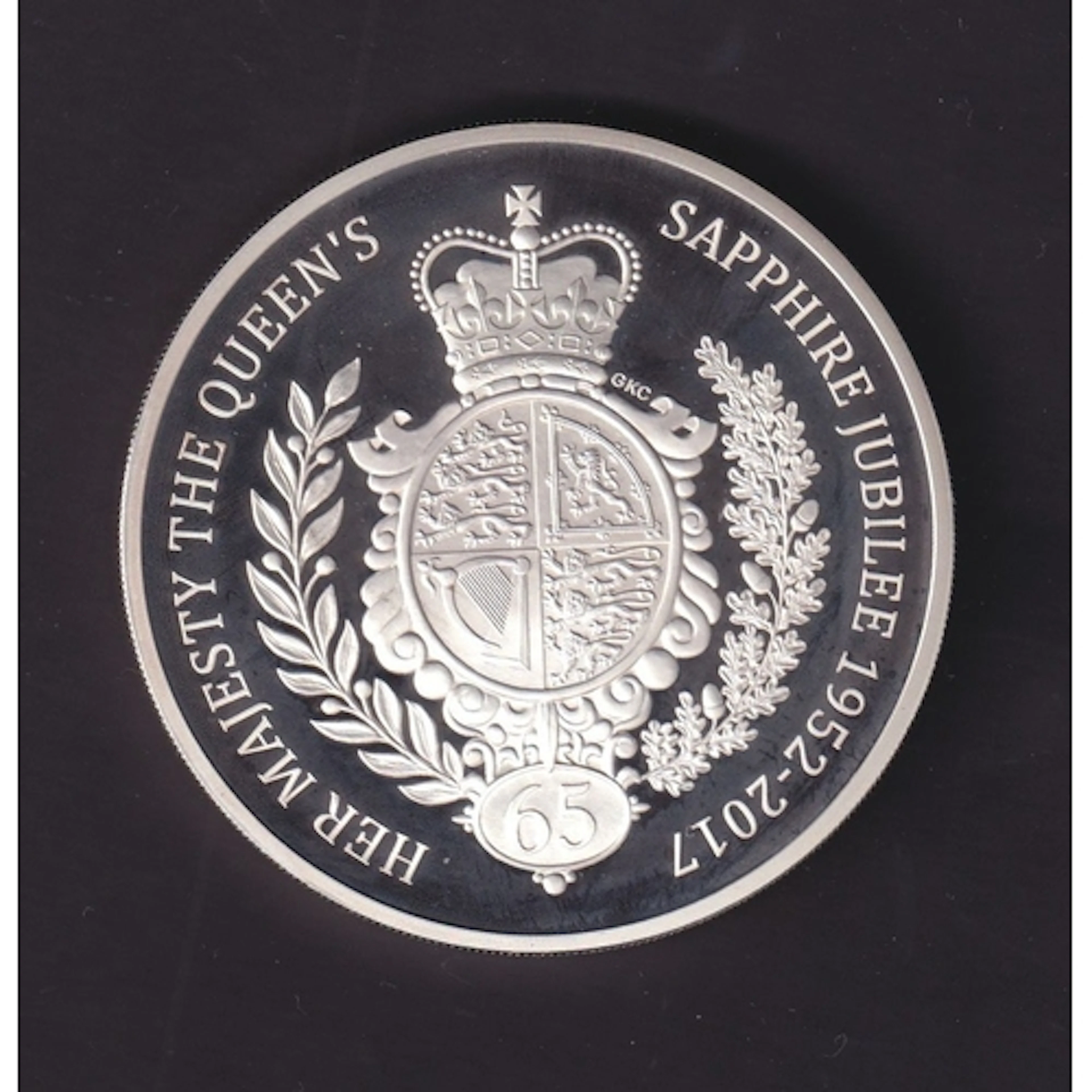 UK 2017 The Sapphire Jubilee of Her Majesty The Queen £10 fi...