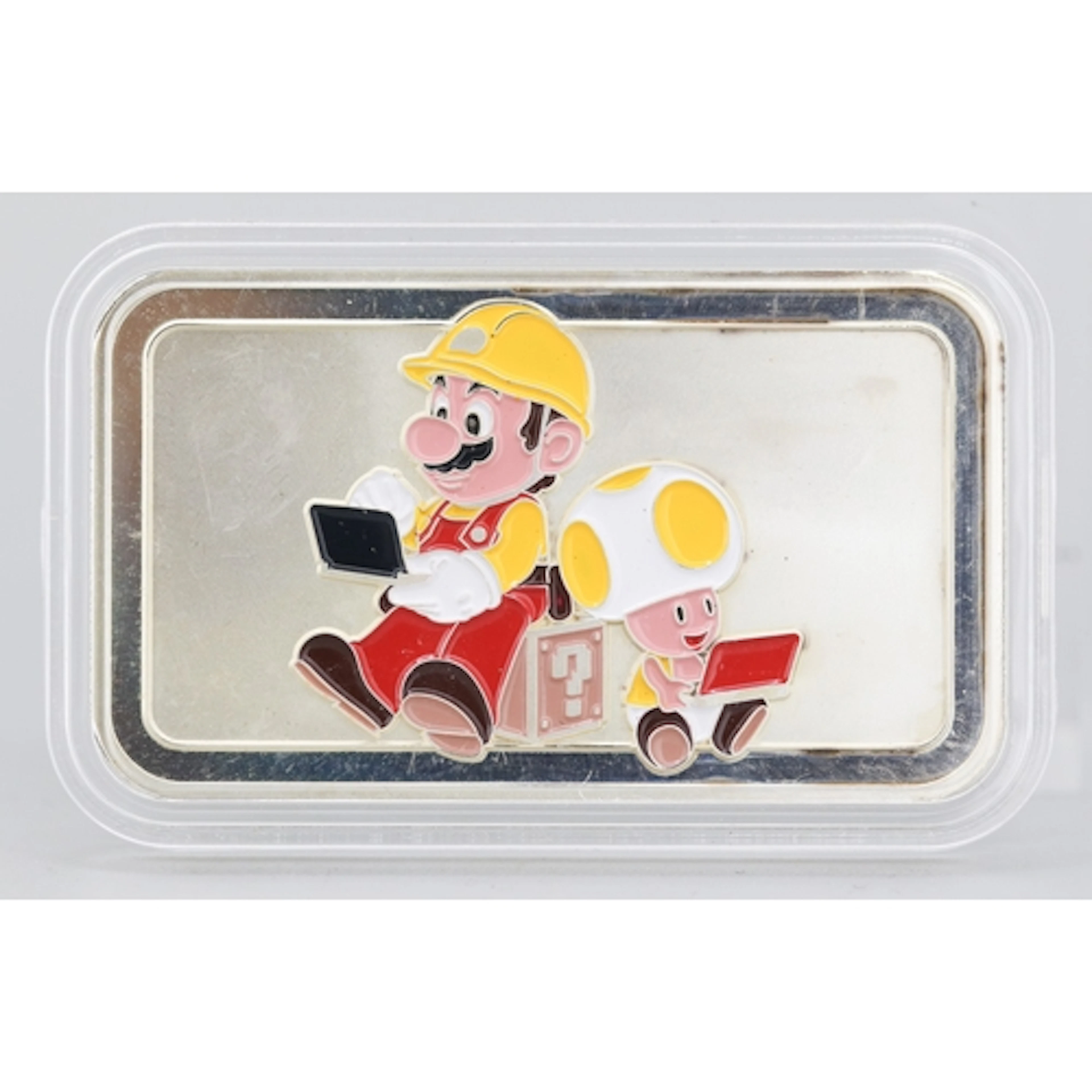 One Ounce Fine 999 Silver Bullion Bar, Mario Kart Encapsulat...