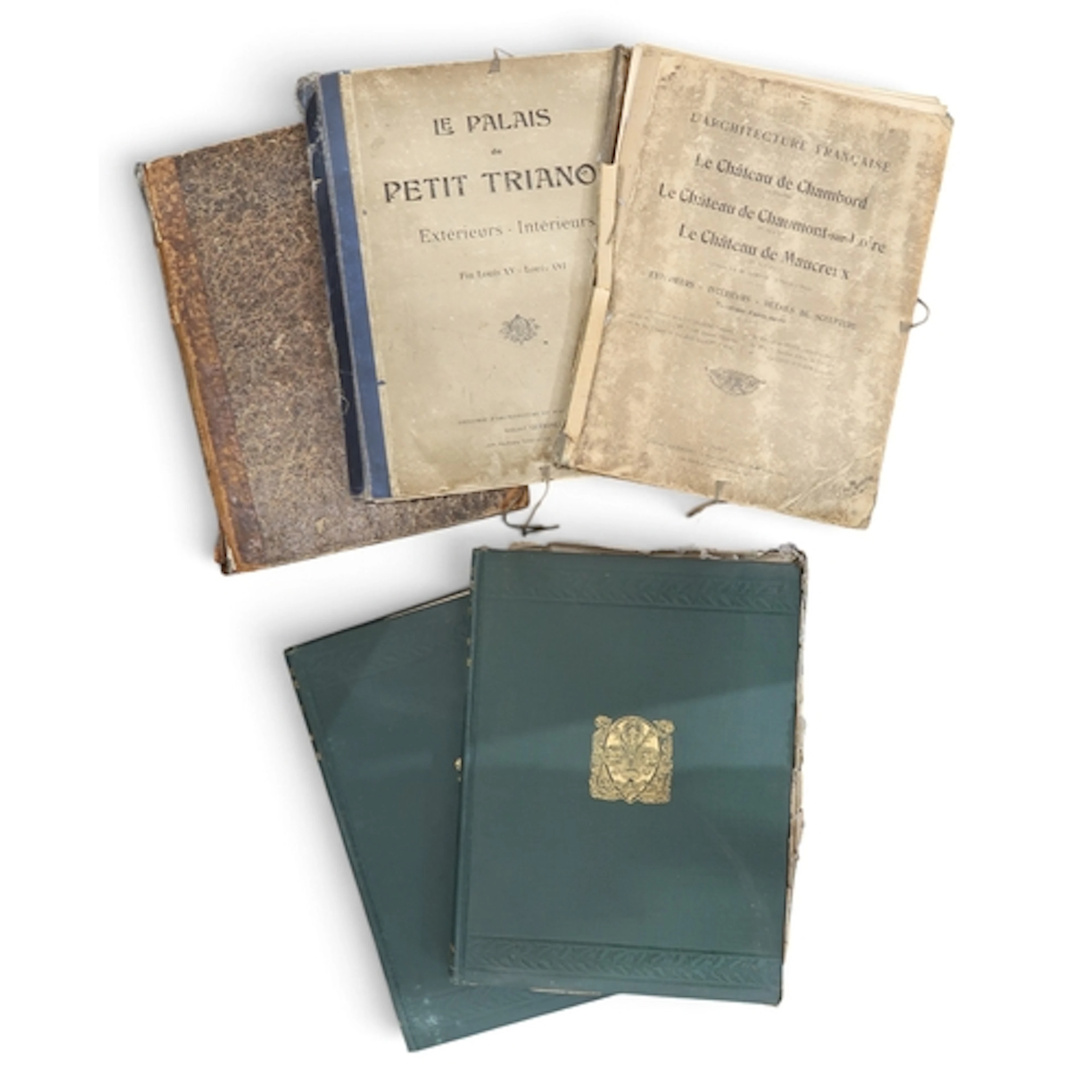 Assorted works on French and Italian architecture, including...