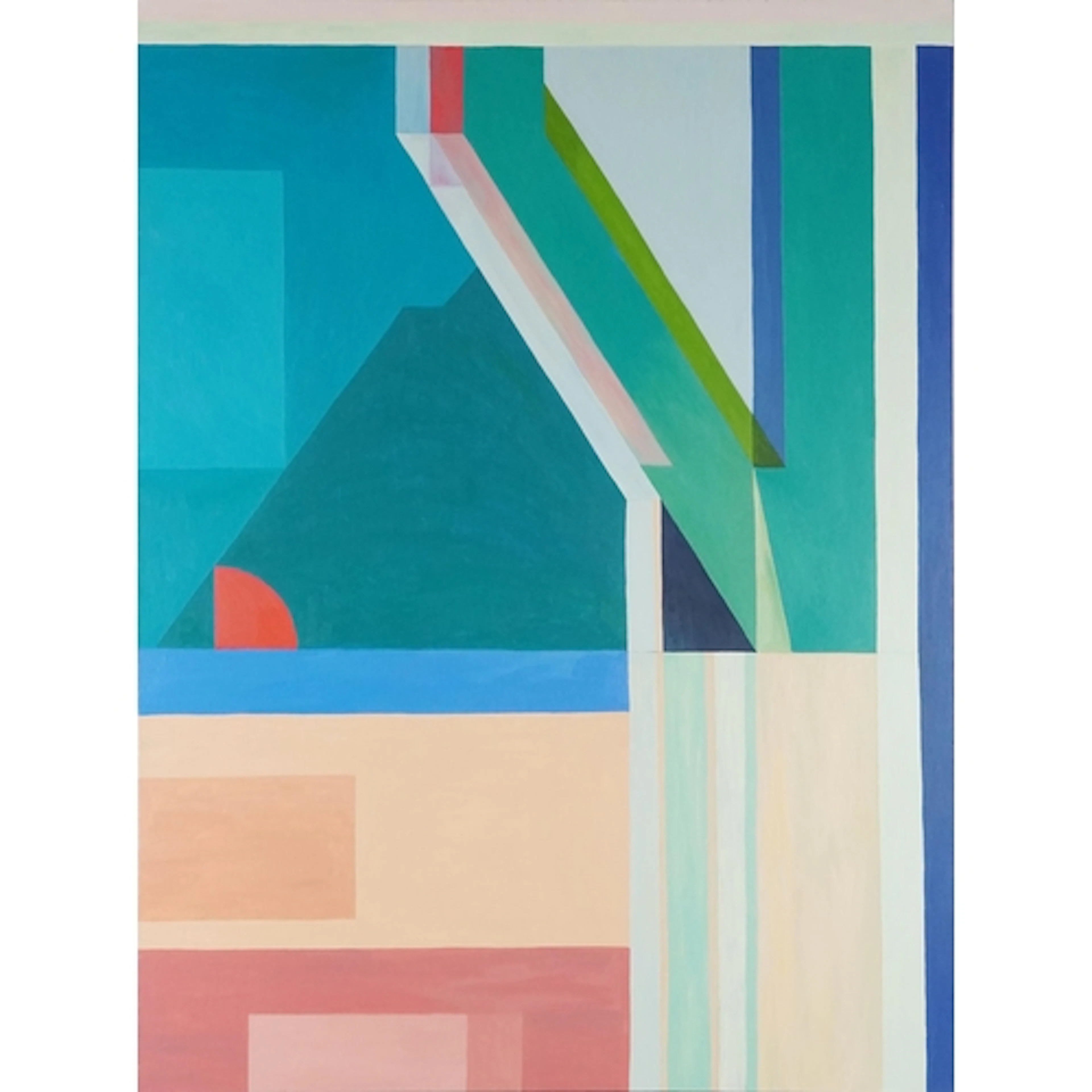 In the manner of Richard Diebenkorn - Abstract, 20th century...