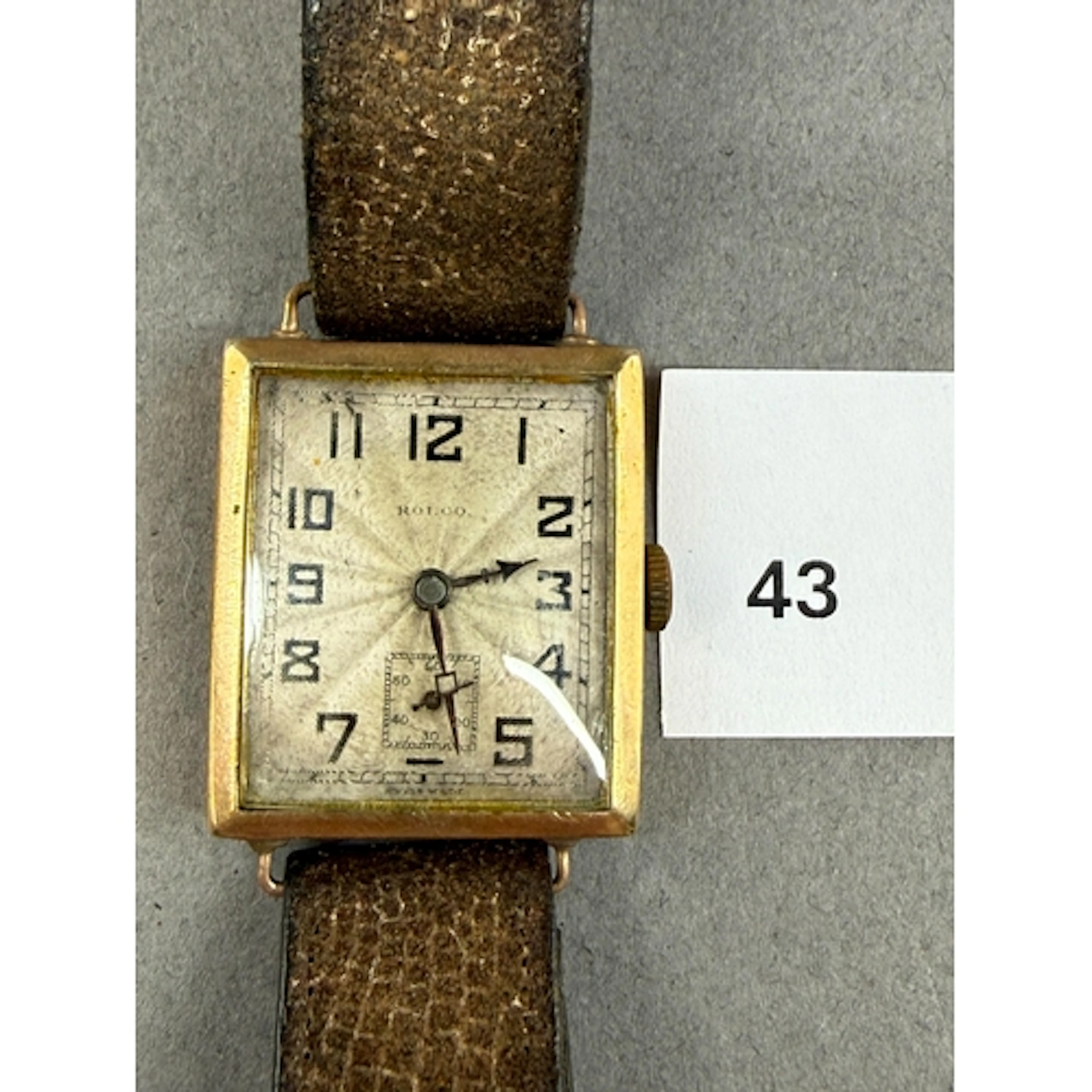 Watches: The DH Collection part 1- Art Deco Rolco Rolex case...