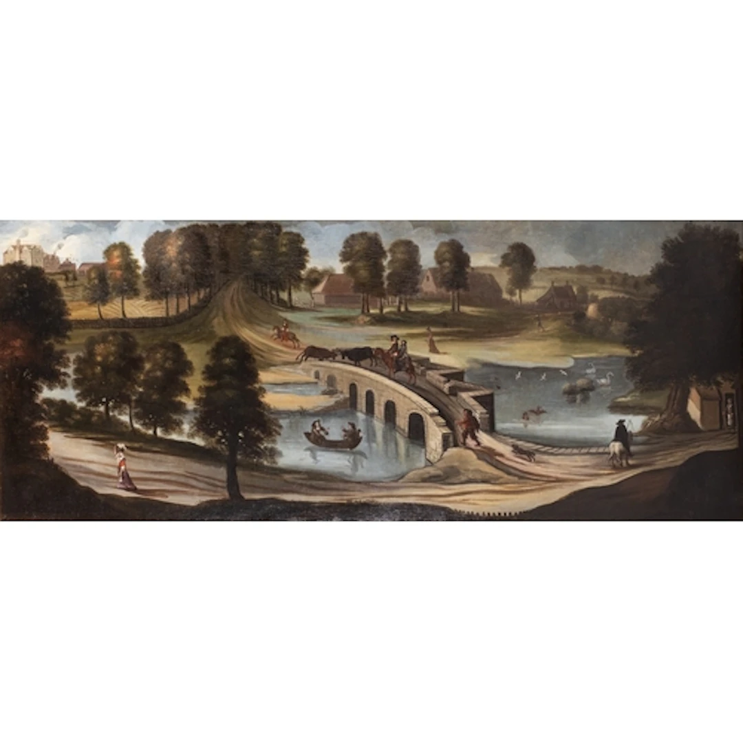 Attributed to a Minheere Van Helmont (17th Century Dutch sch...