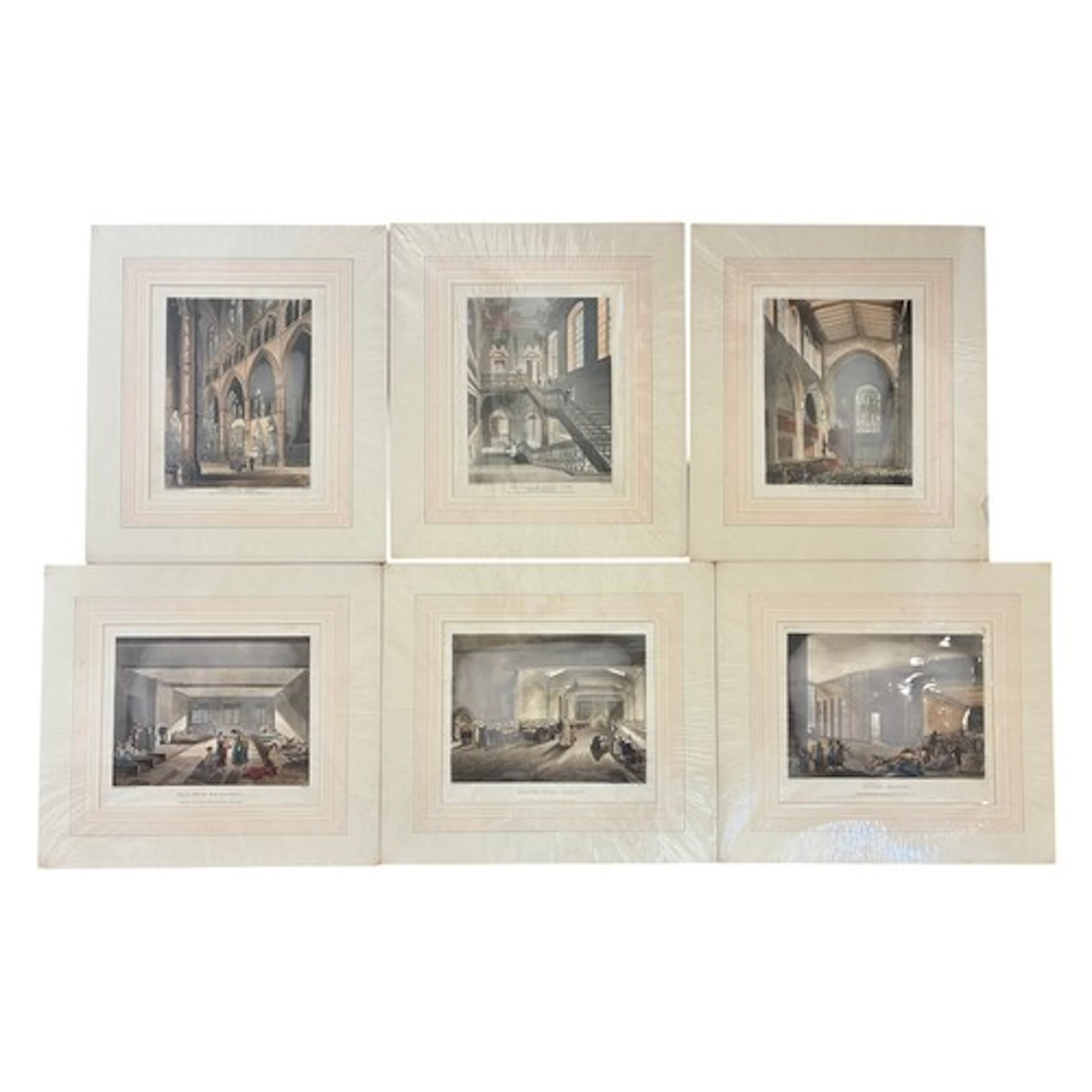 Ackermann's Repository of Arts - A set of thirteen London in...