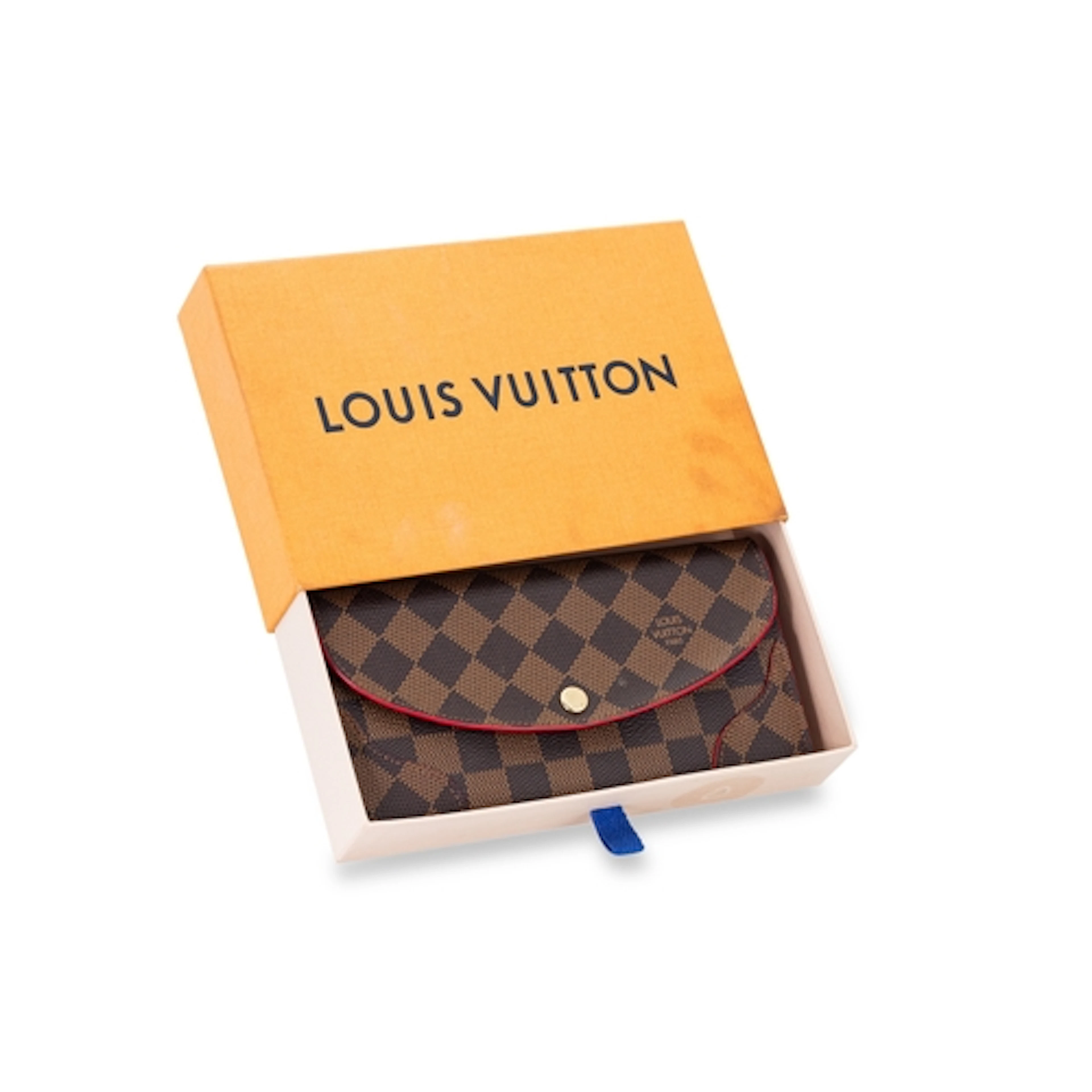 A LOUIS VUITTON WALLET/PURSE, boxed