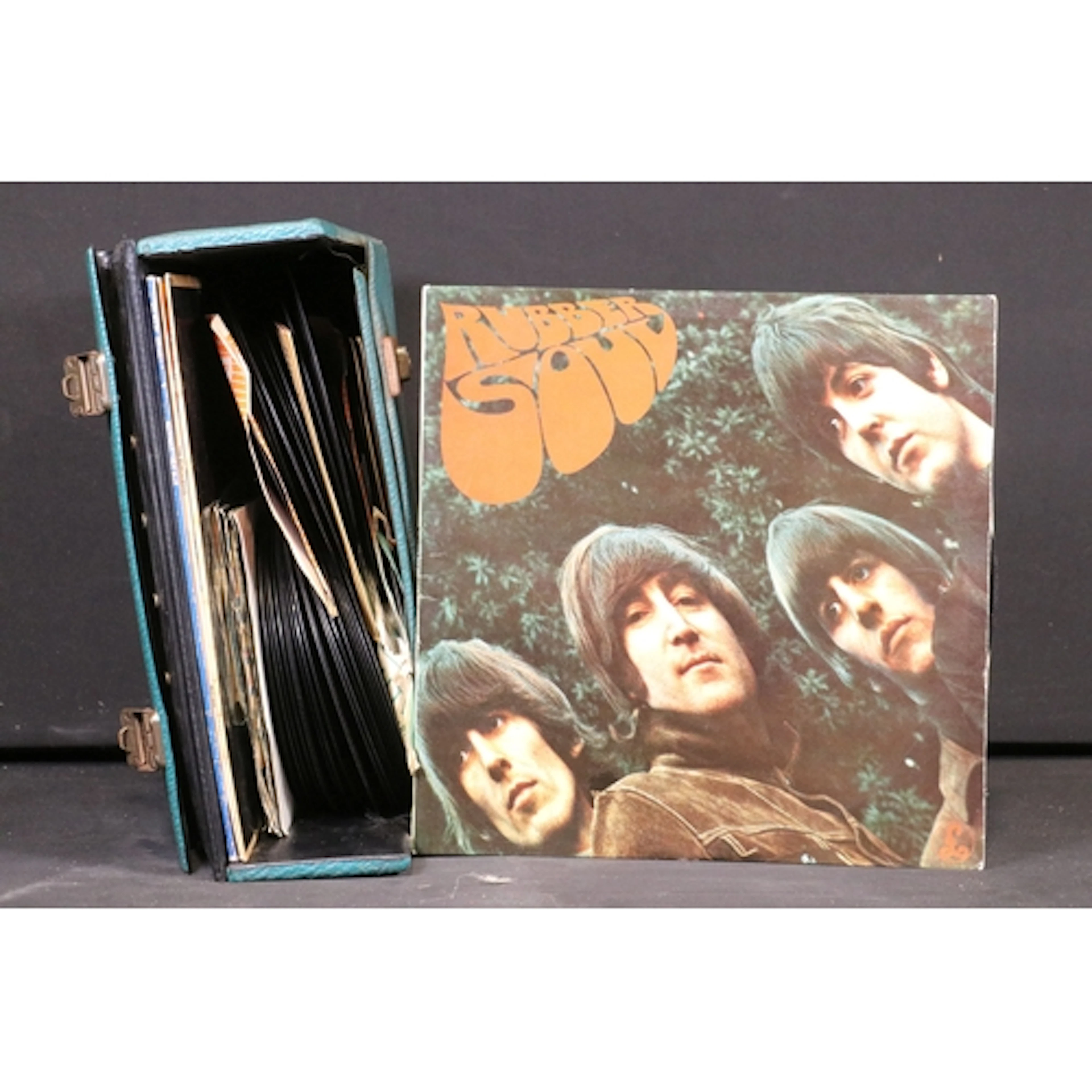 Vinyl - 4 Rock & Pop LPs and over 60 7" singles to include T...