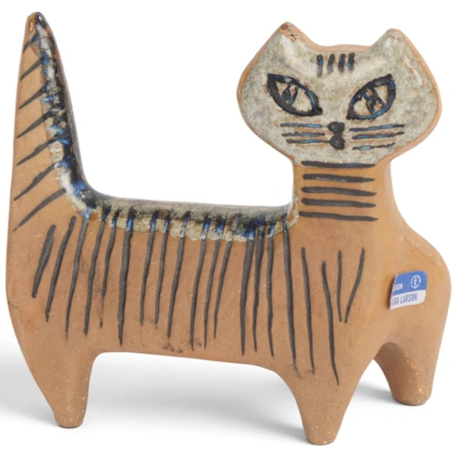 LISA LARSON for Gustavsberg, Sweden, a ceramic figurine of a...