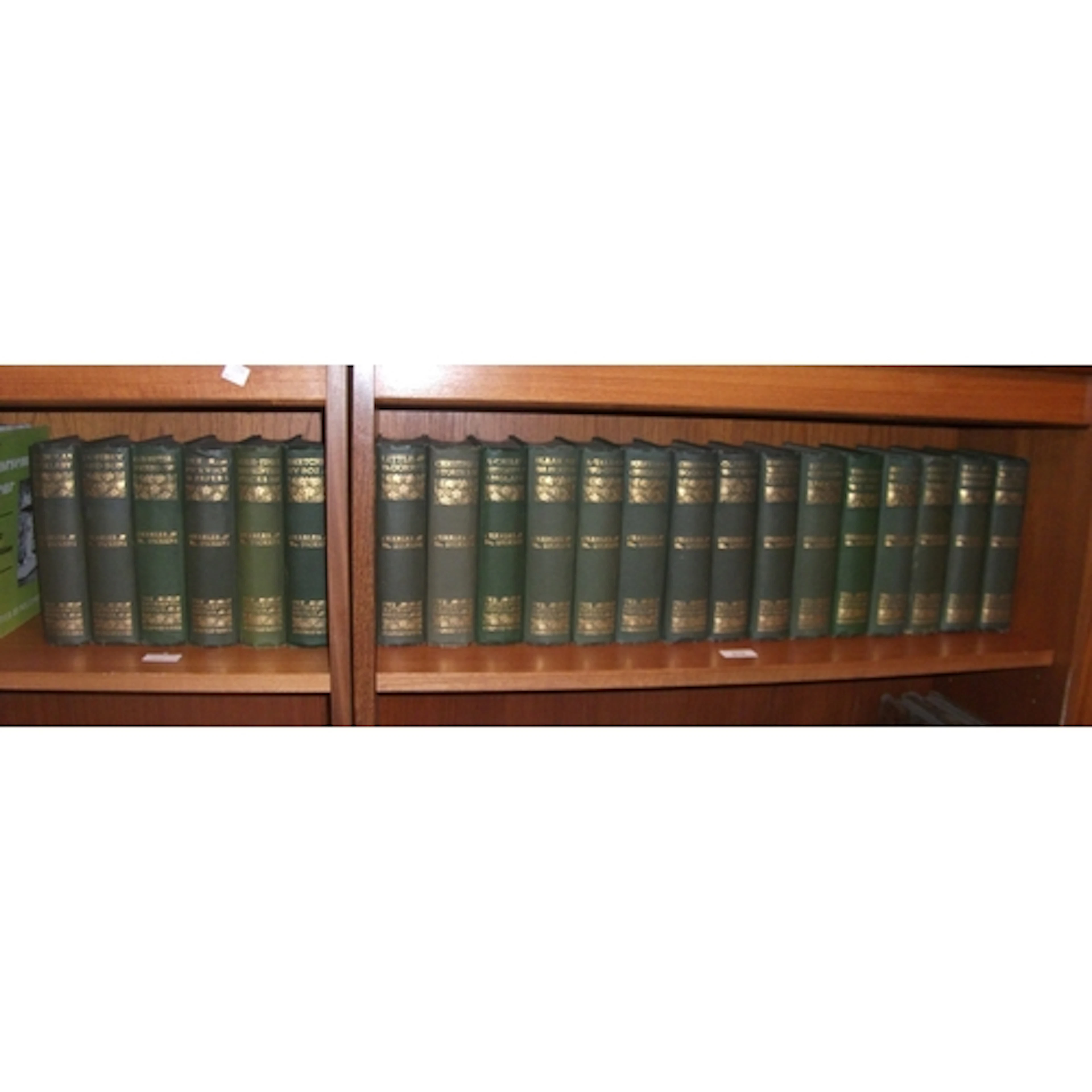 Charles Dickens, set of twenty one volumes, The Authentic Ed...