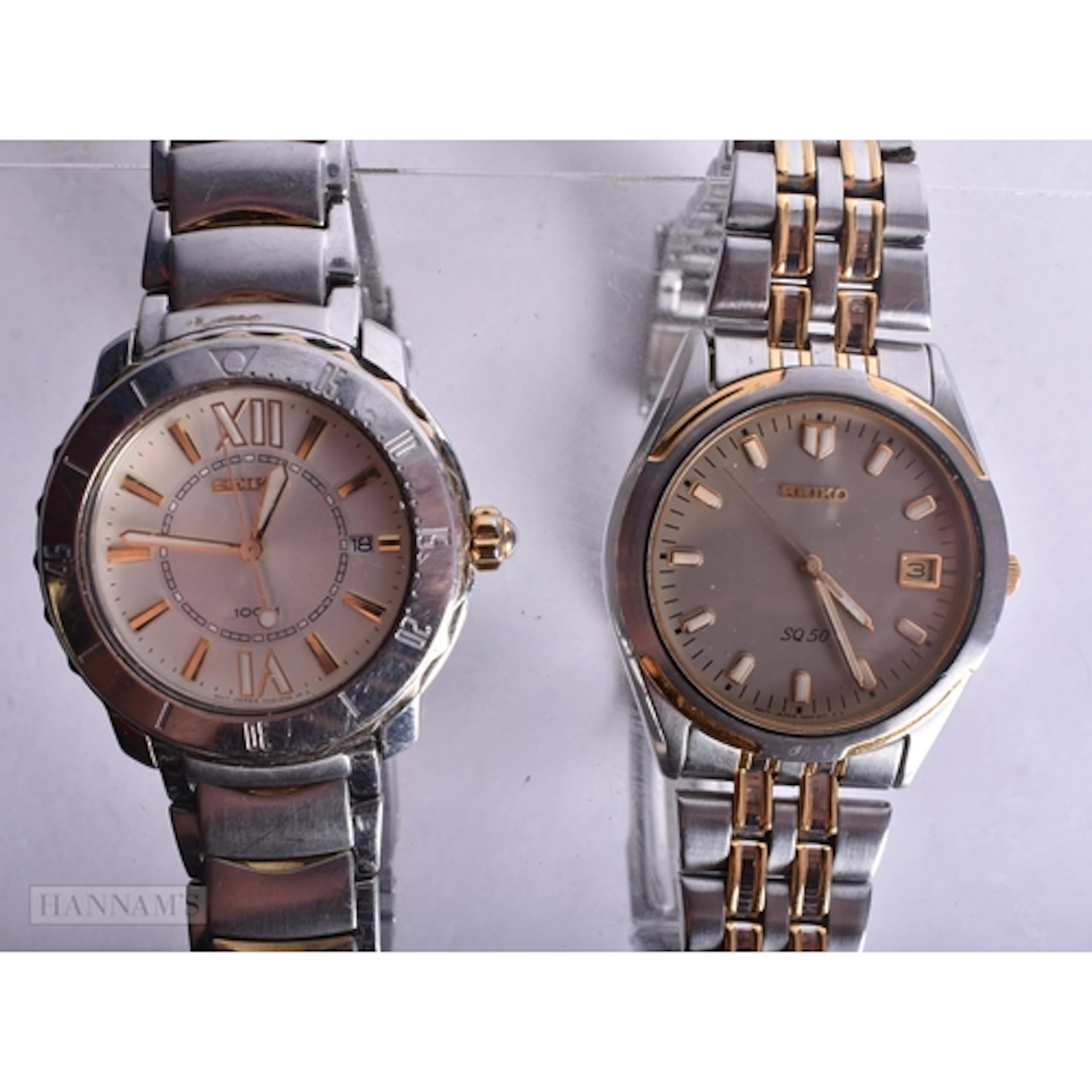 Seiko Vintage Quartz Watches Working. (2)