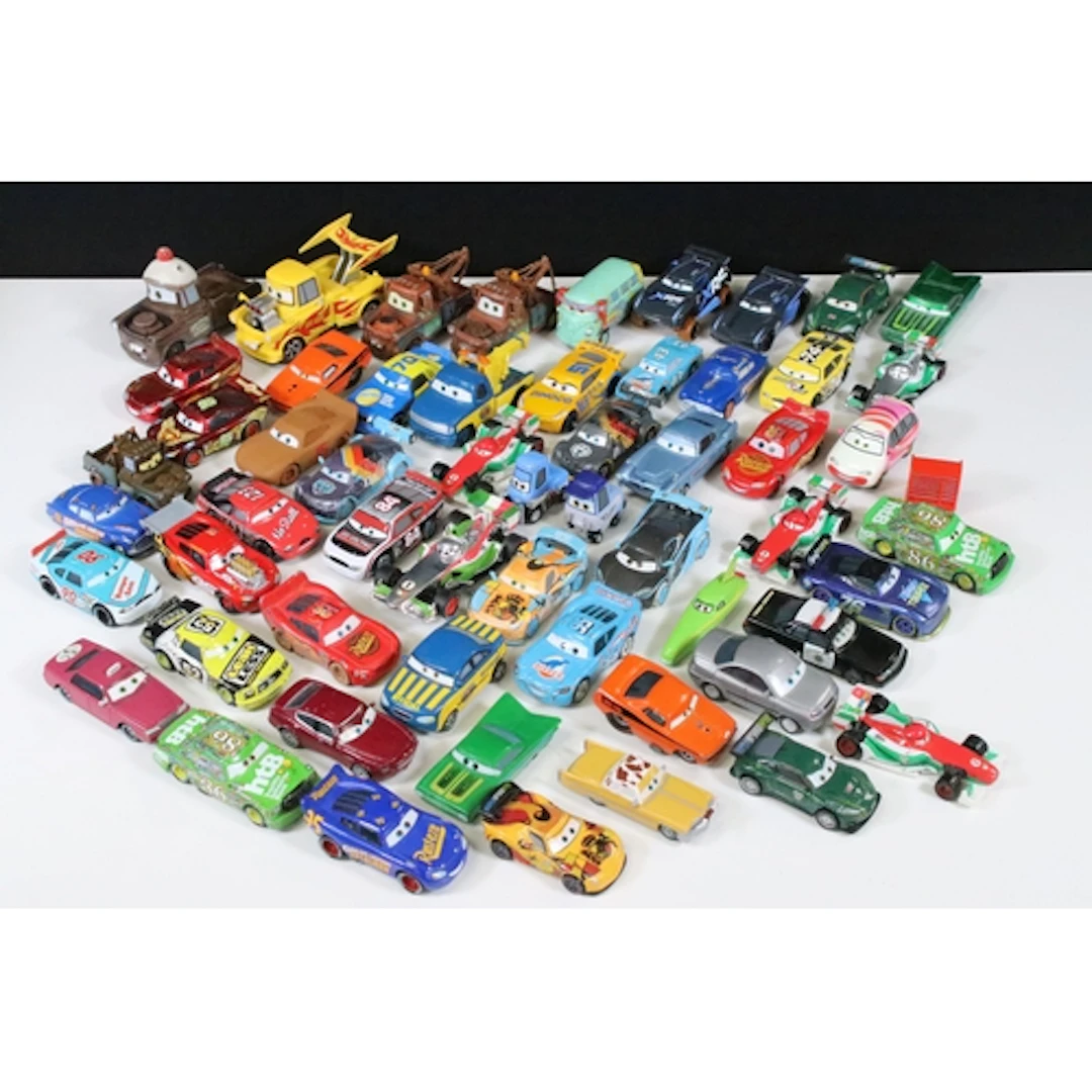Collection of 57 x Disney Pixar Cars models mainly Mattel ex...