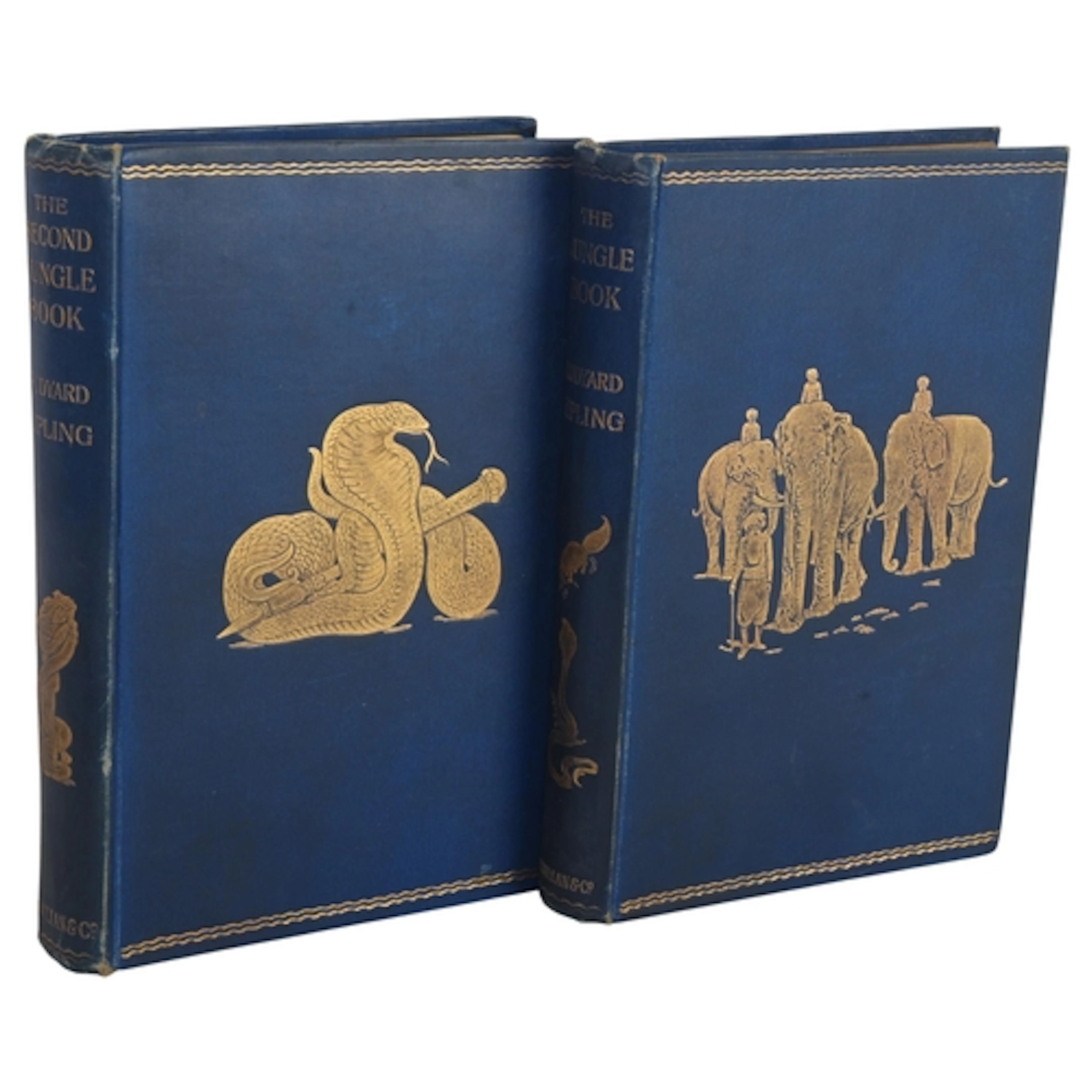 Rudyard Kipling, 'The Jungle Book', London, Macmillan, 1895,...